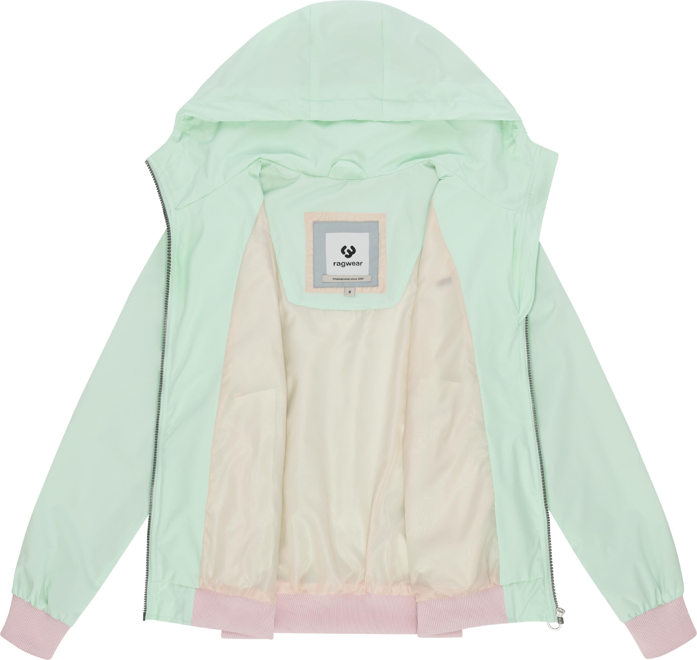 Lässige Übergangsjacke mit Kapuze "Nuggeta Summer YOUMODO" Mint