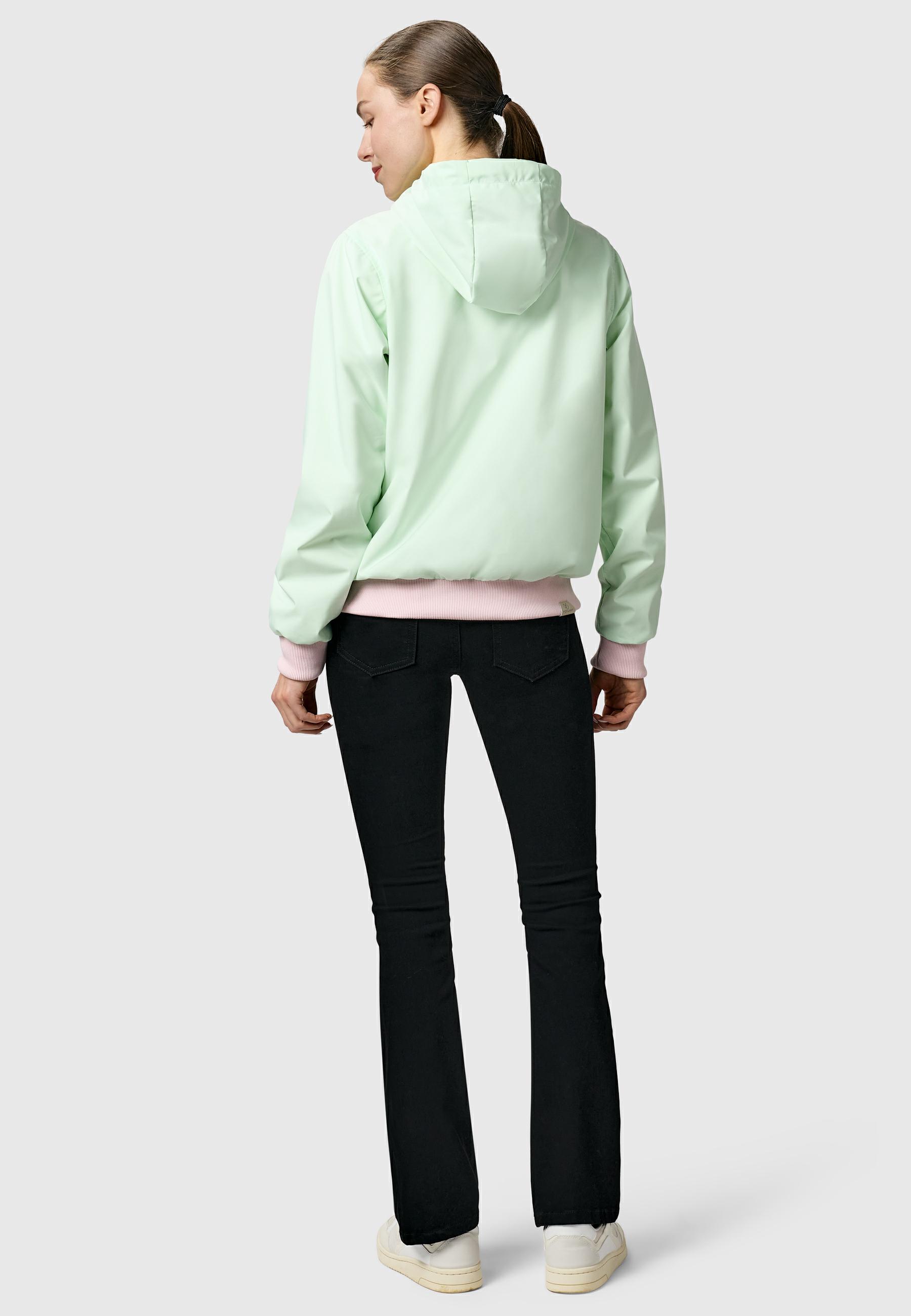 Lässige Übergangsjacke mit Kapuze "Nuggeta Summer YOUMODO" Mint