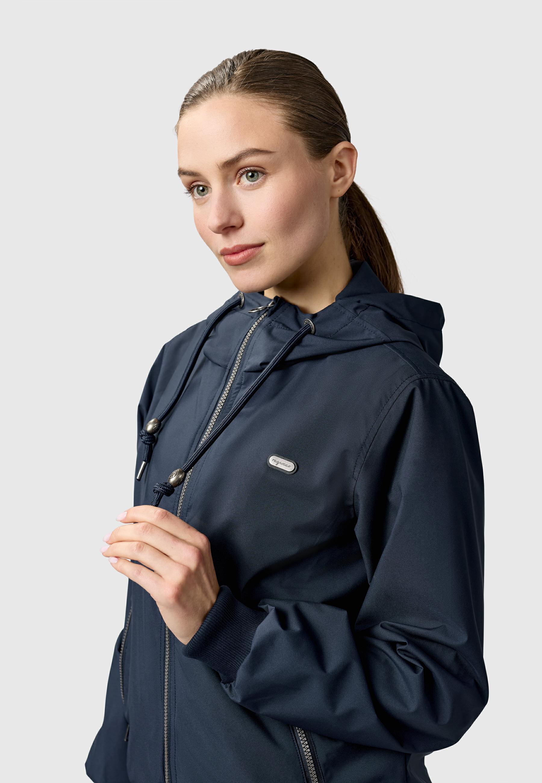 Lässige Übergangsjacke mit Kapuze "Nuggeta Summer YOUMODO" Navy