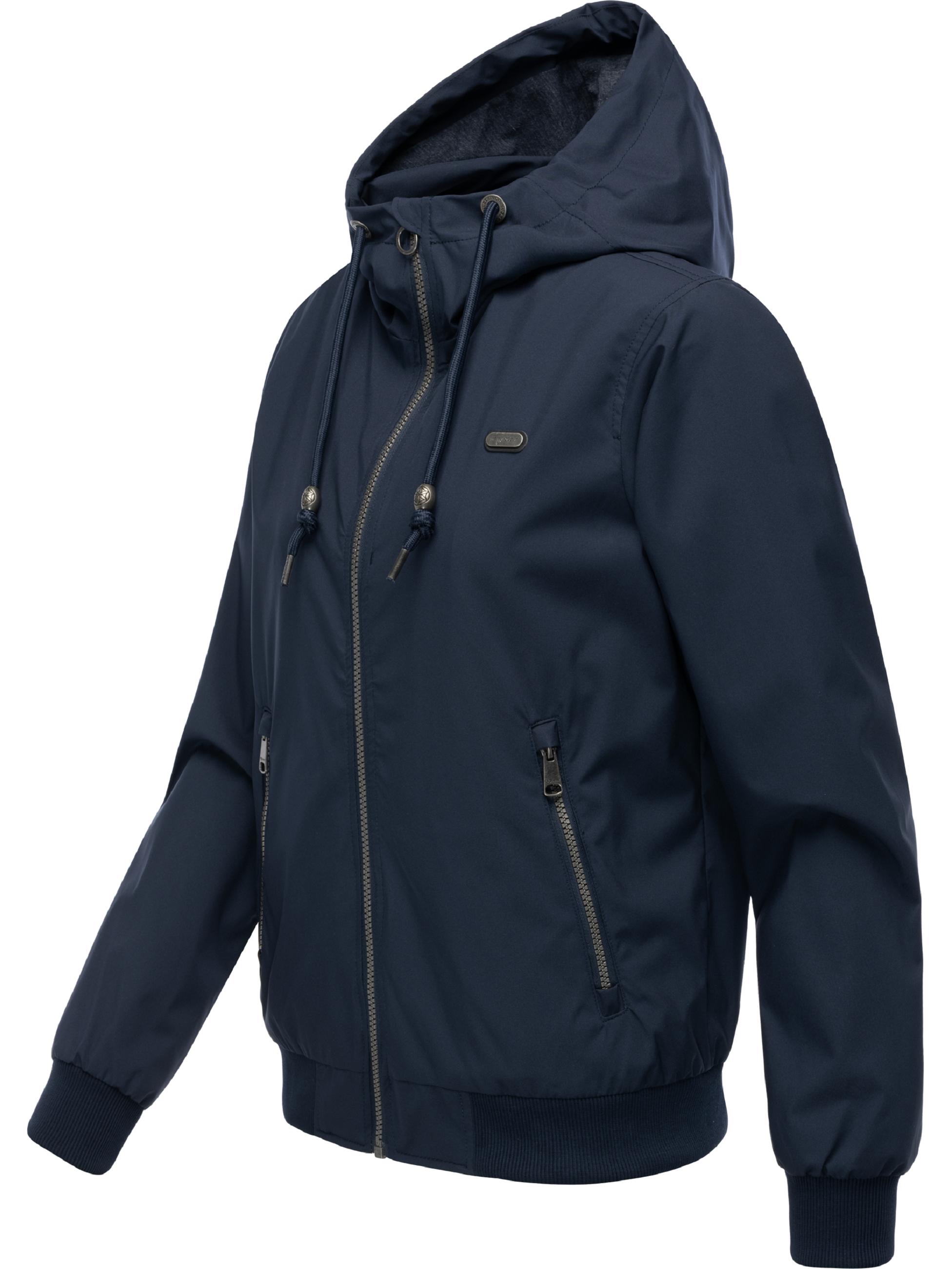 Lässige Übergangsjacke mit Kapuze "Nuggeta Summer YOUMODO" Navy