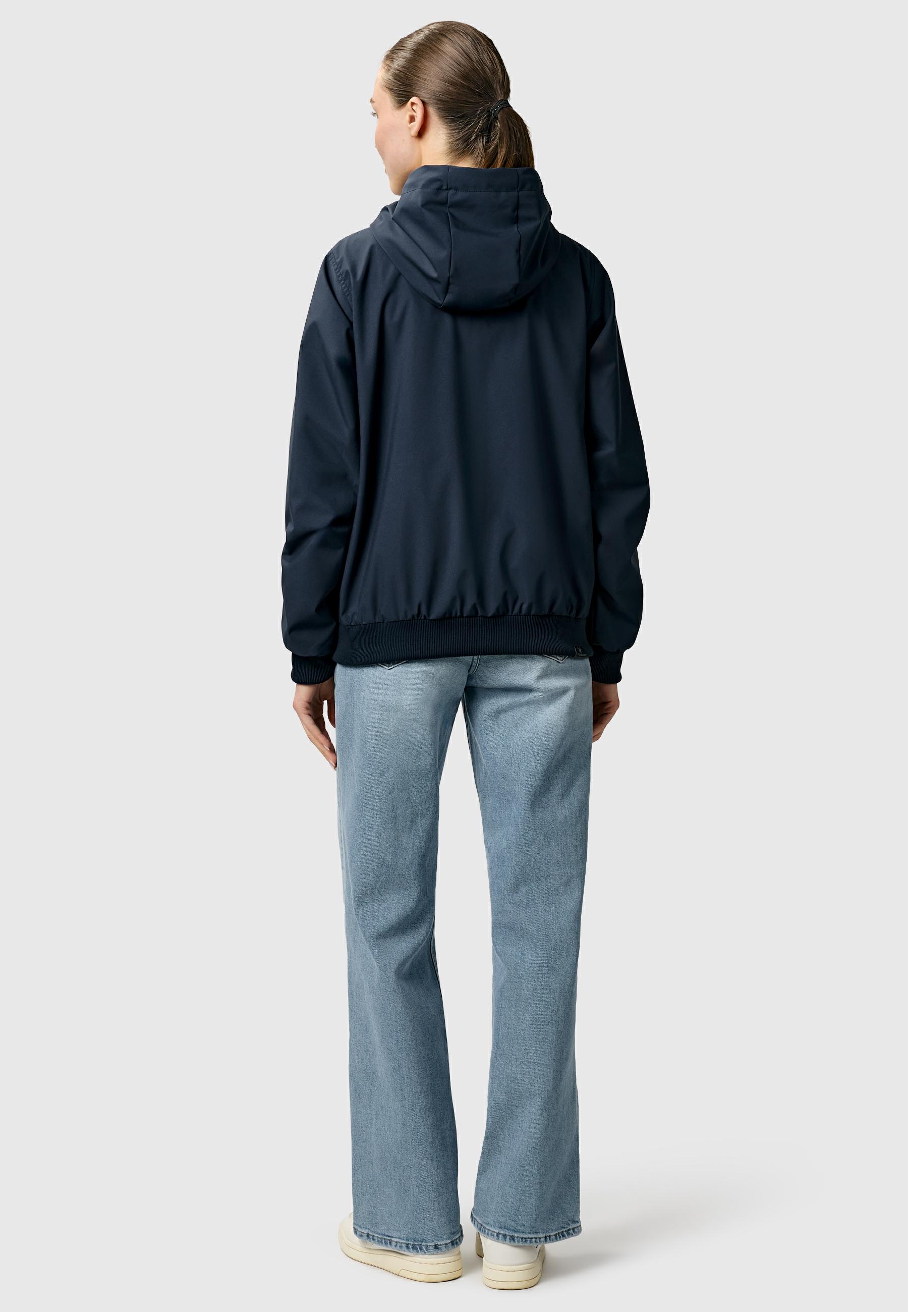 Lässige Übergangsjacke mit Kapuze "Nuggeta Summer YOUMODO" Navy