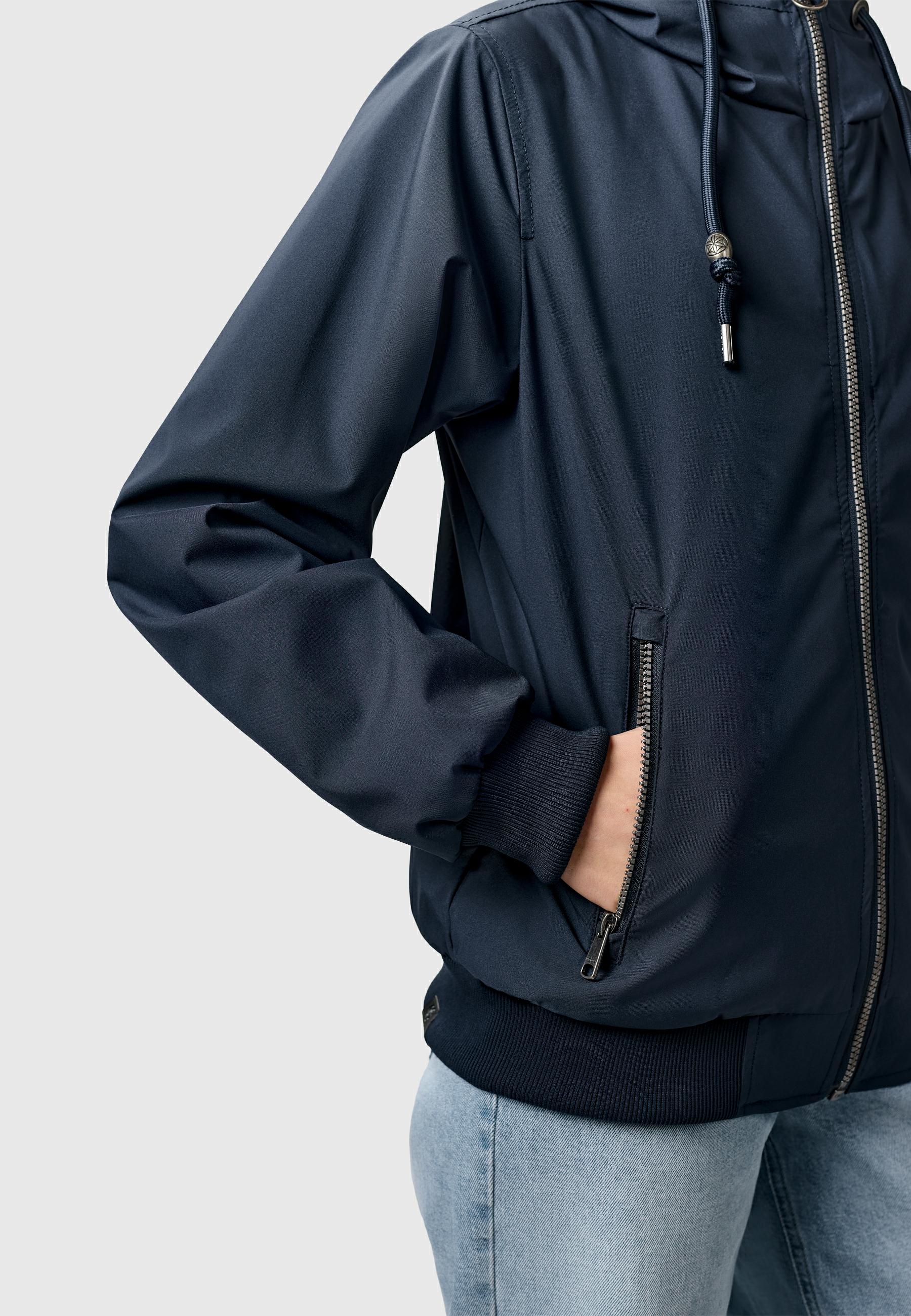 Lässige Übergangsjacke mit Kapuze "Nuggeta Summer YOUMODO" Navy