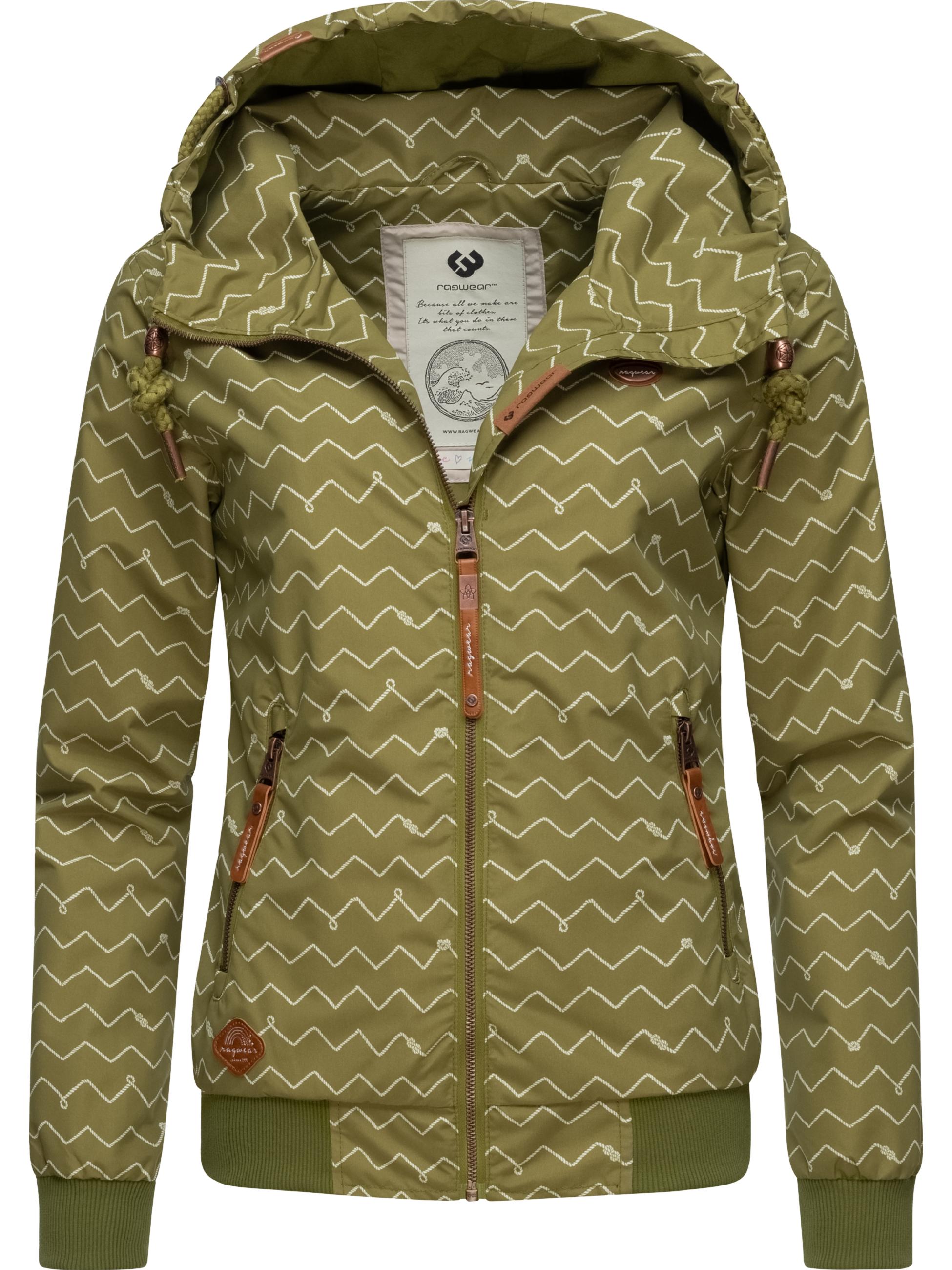 Regenjacke mit Kapuze "Nuggie A" Light Olive22