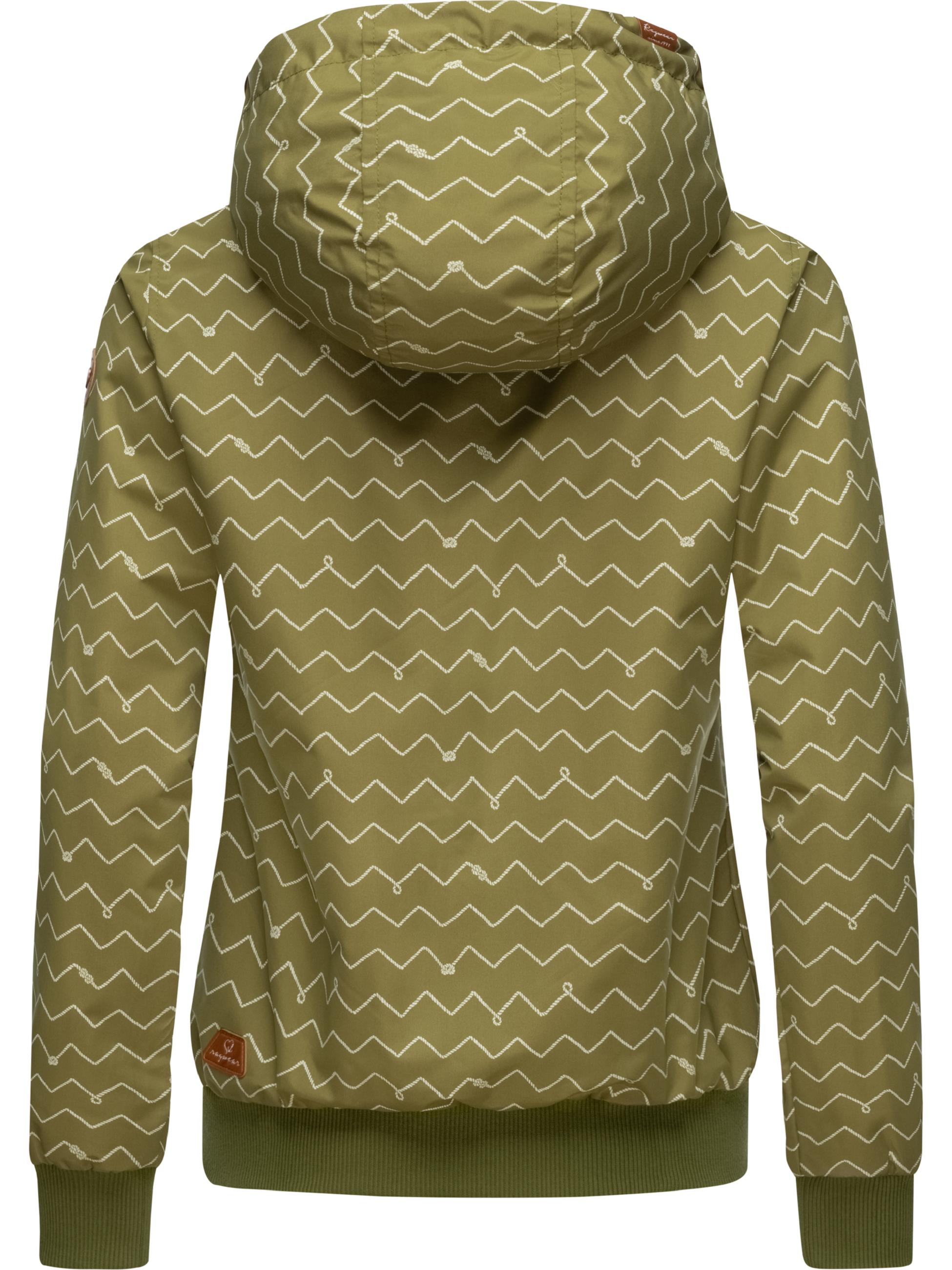 Regenjacke mit Kapuze "Nuggie A" Light Olive22