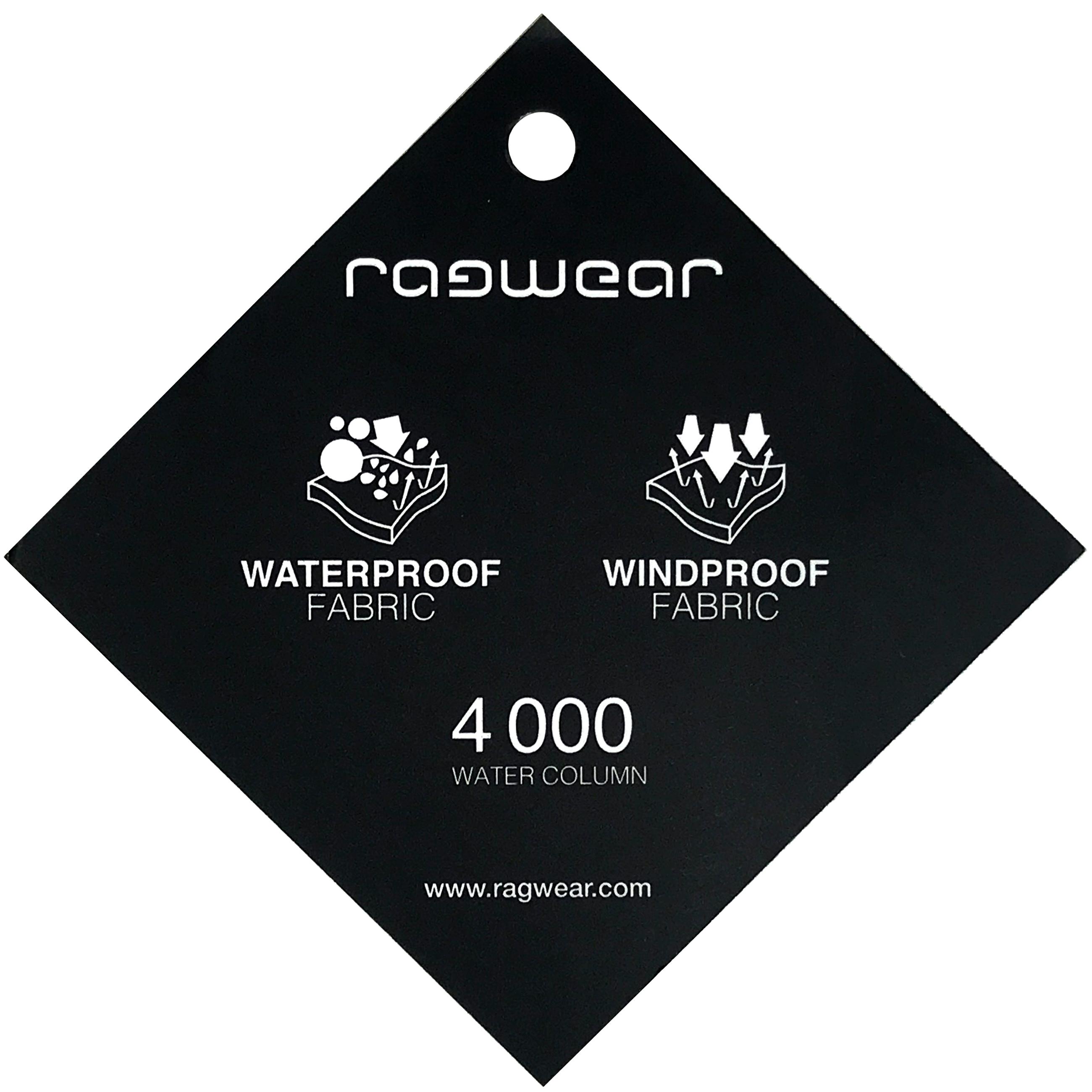 wasserdichte Winterjacke mit Kapuze "Nuggie Zig Zag Intl." Navy