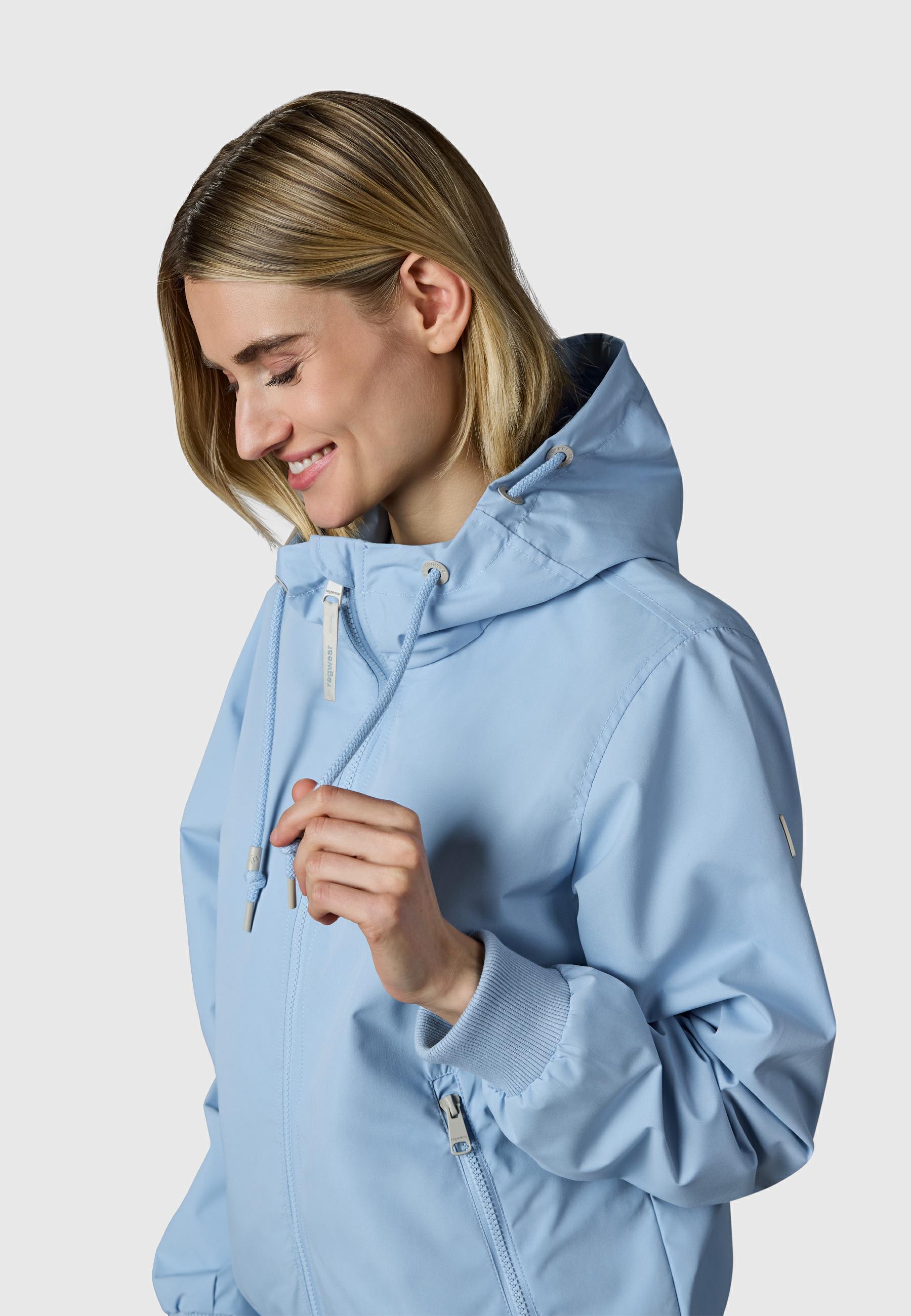 Wasserdichte und atmungsaktive Kapuzenjacke "Oggie" Arctic Blue26