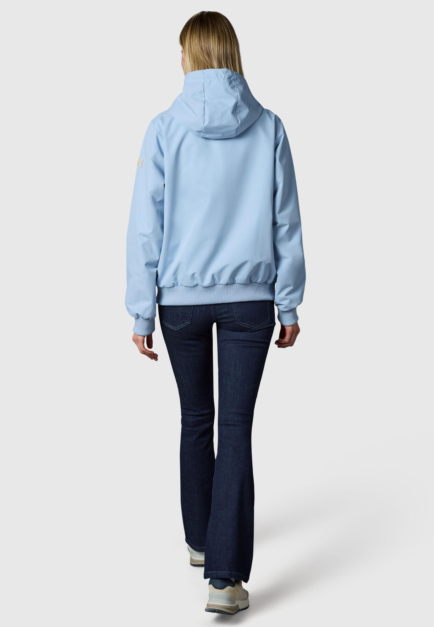 Wasserdichte und atmungsaktive Kapuzenjacke "Oggie" Arctic Blue26