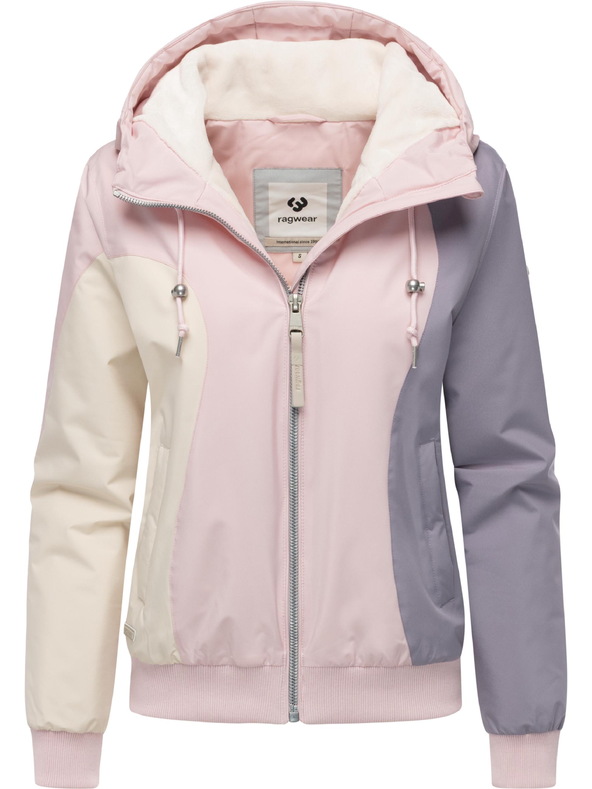 Wasserdichte Bomberjacke mit Kapuze Oggie Block Warm YOUMODO Marshmallow