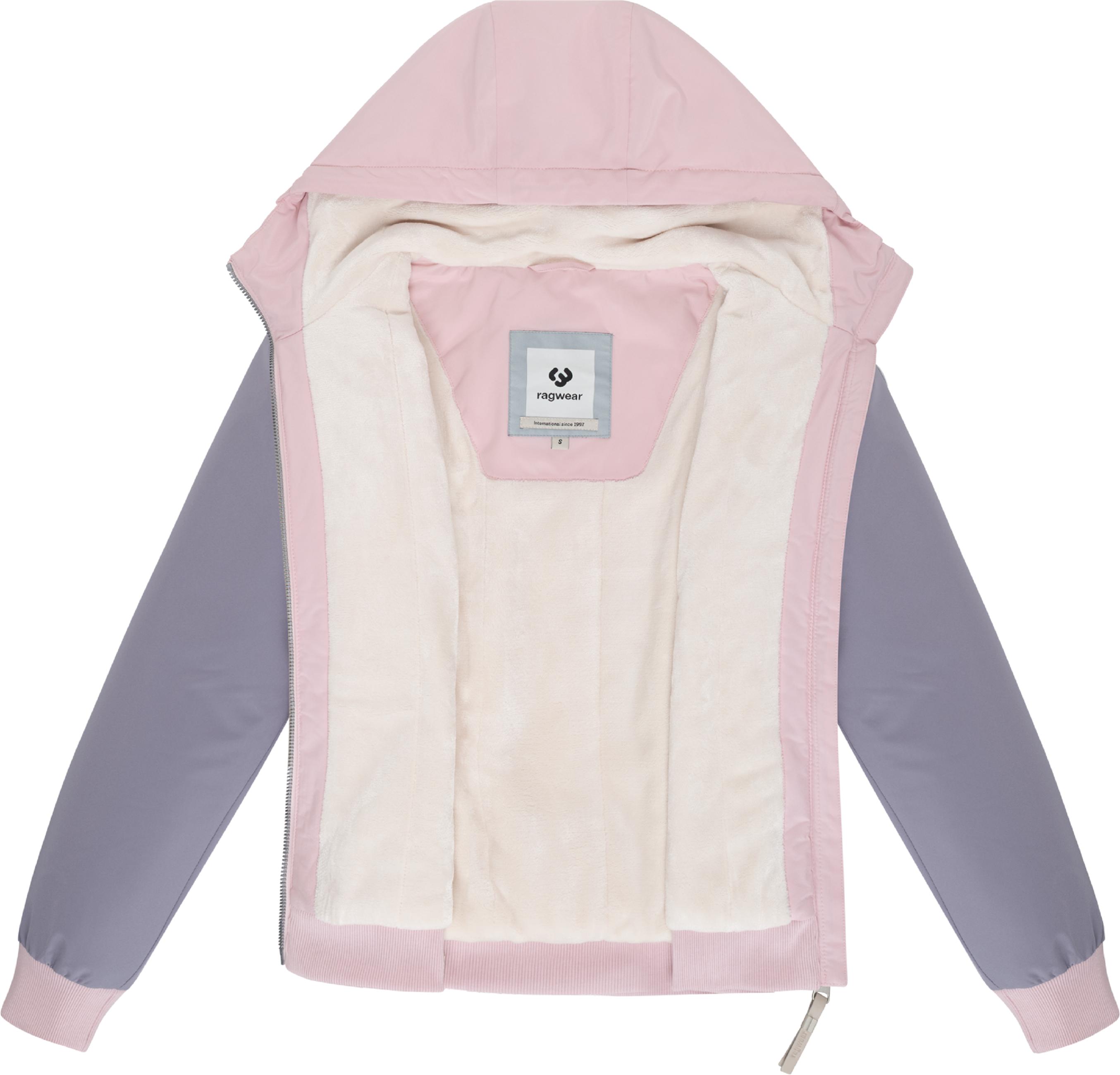 Wasserdichte Bomberjacke mit Kapuze Oggie Block Warm YOUMODO Marshmallow