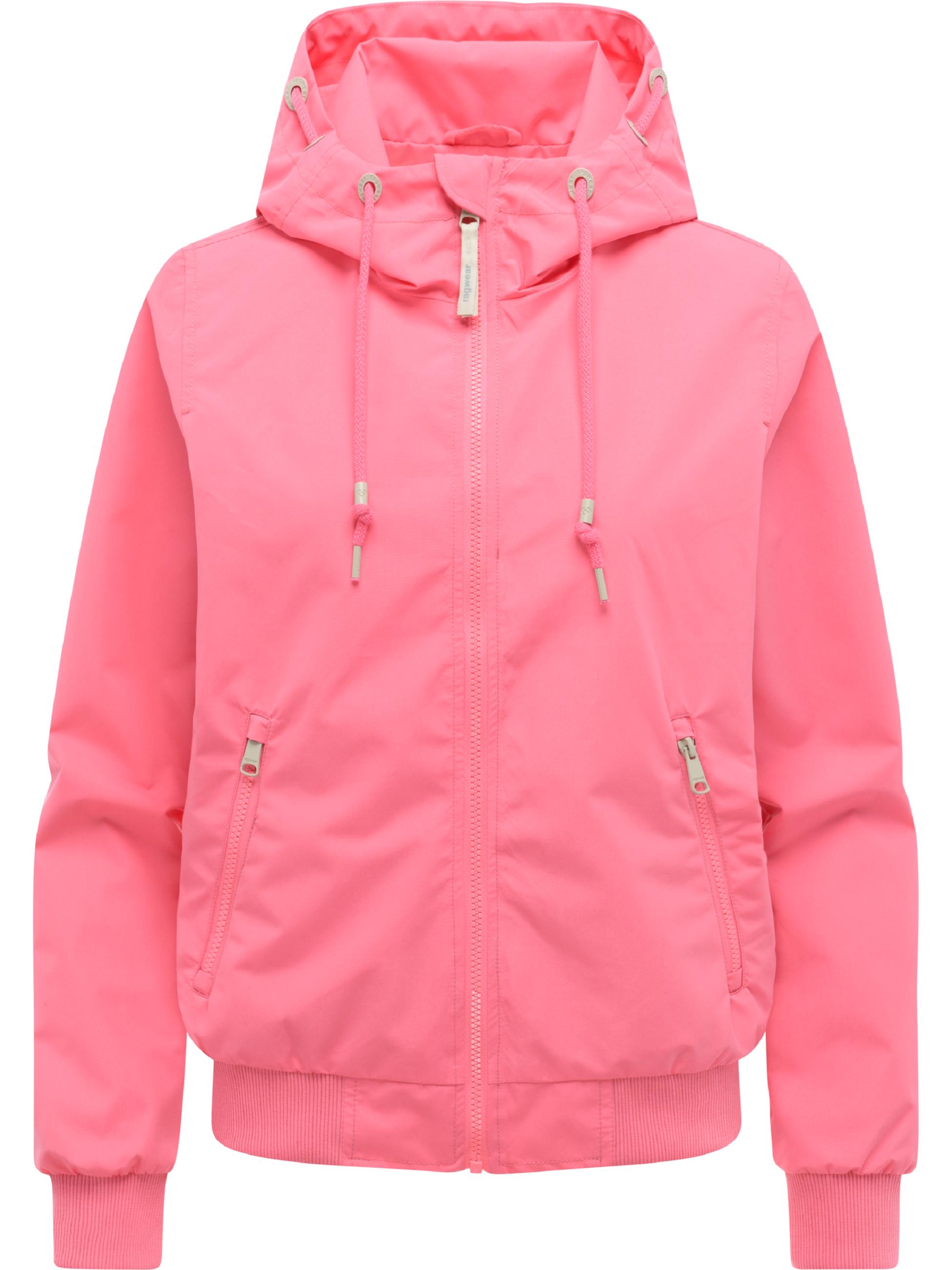 Wasserdichte und atmungsaktive Kapuzenjacke "Oggie" Pink26