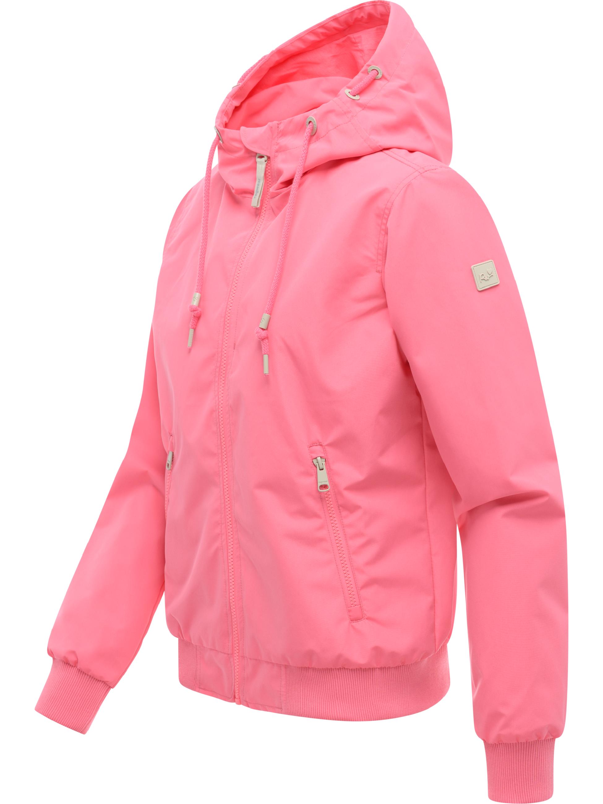 Wasserdichte und atmungsaktive Kapuzenjacke "Oggie" Pink26