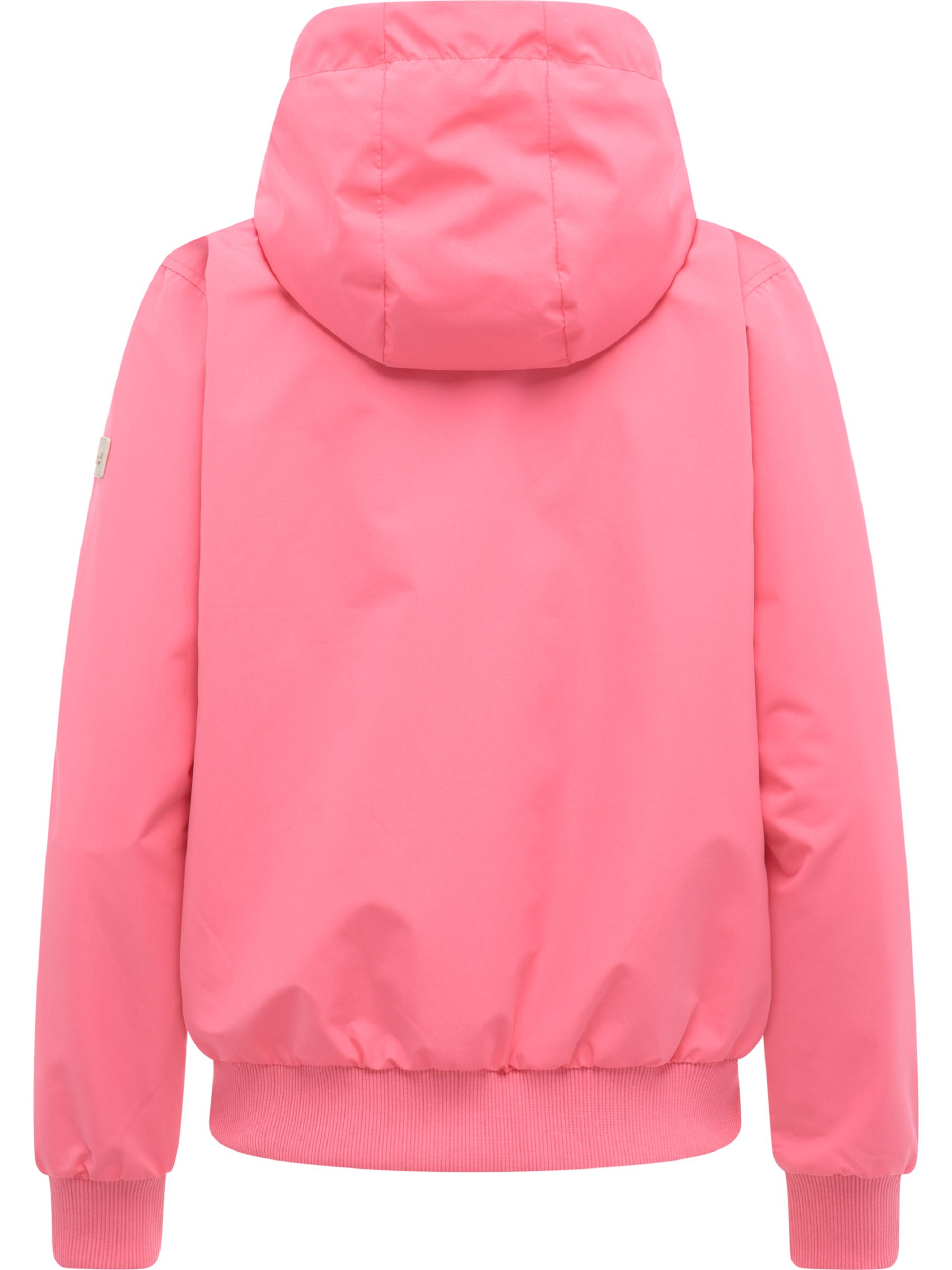 Wasserdichte und atmungsaktive Kapuzenjacke "Oggie" Pink26
