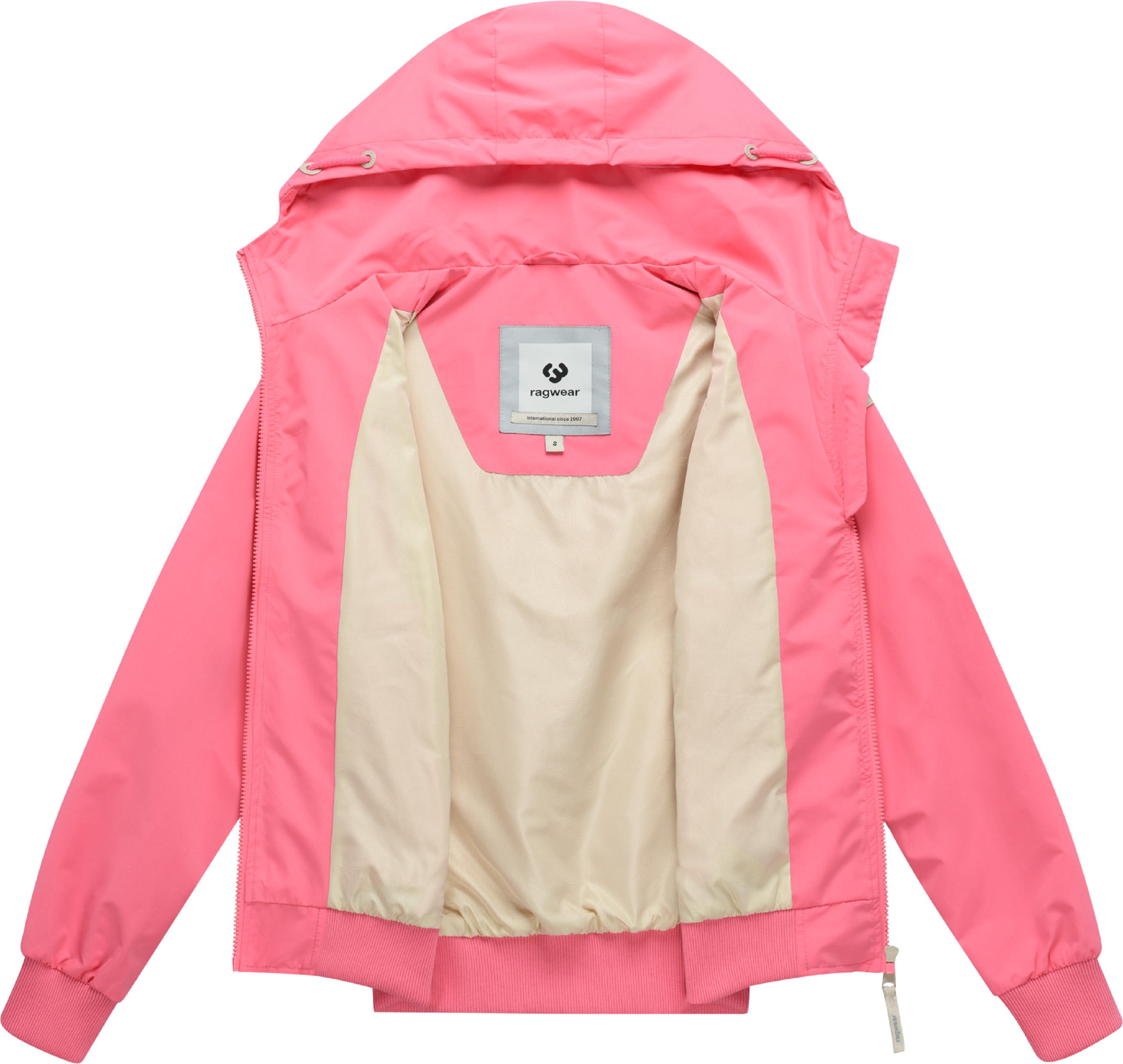 Wasserdichte und atmungsaktive Kapuzenjacke "Oggie" Pink26