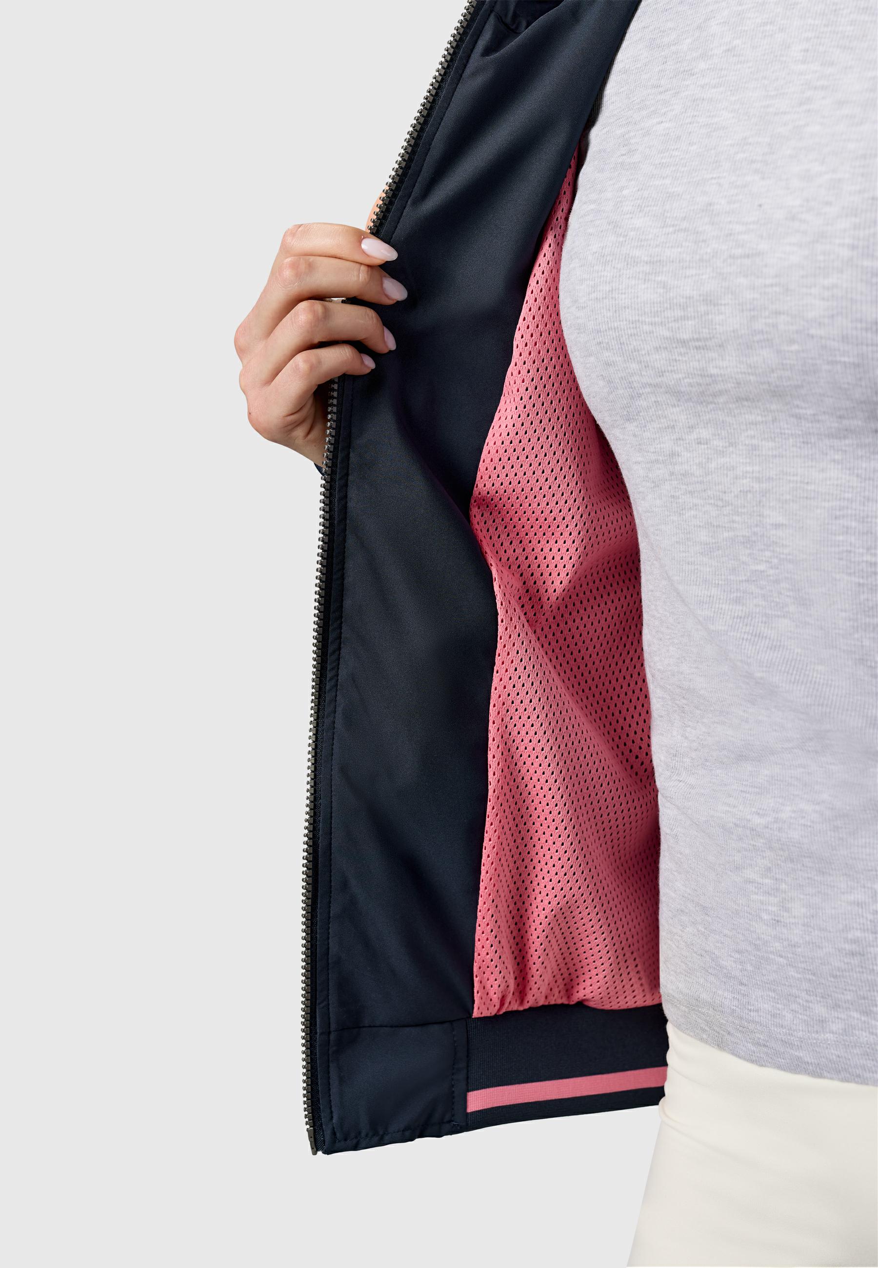 Wasserdichte Funktionsjacke mit Kapuze "Oggie Sporty" Navy