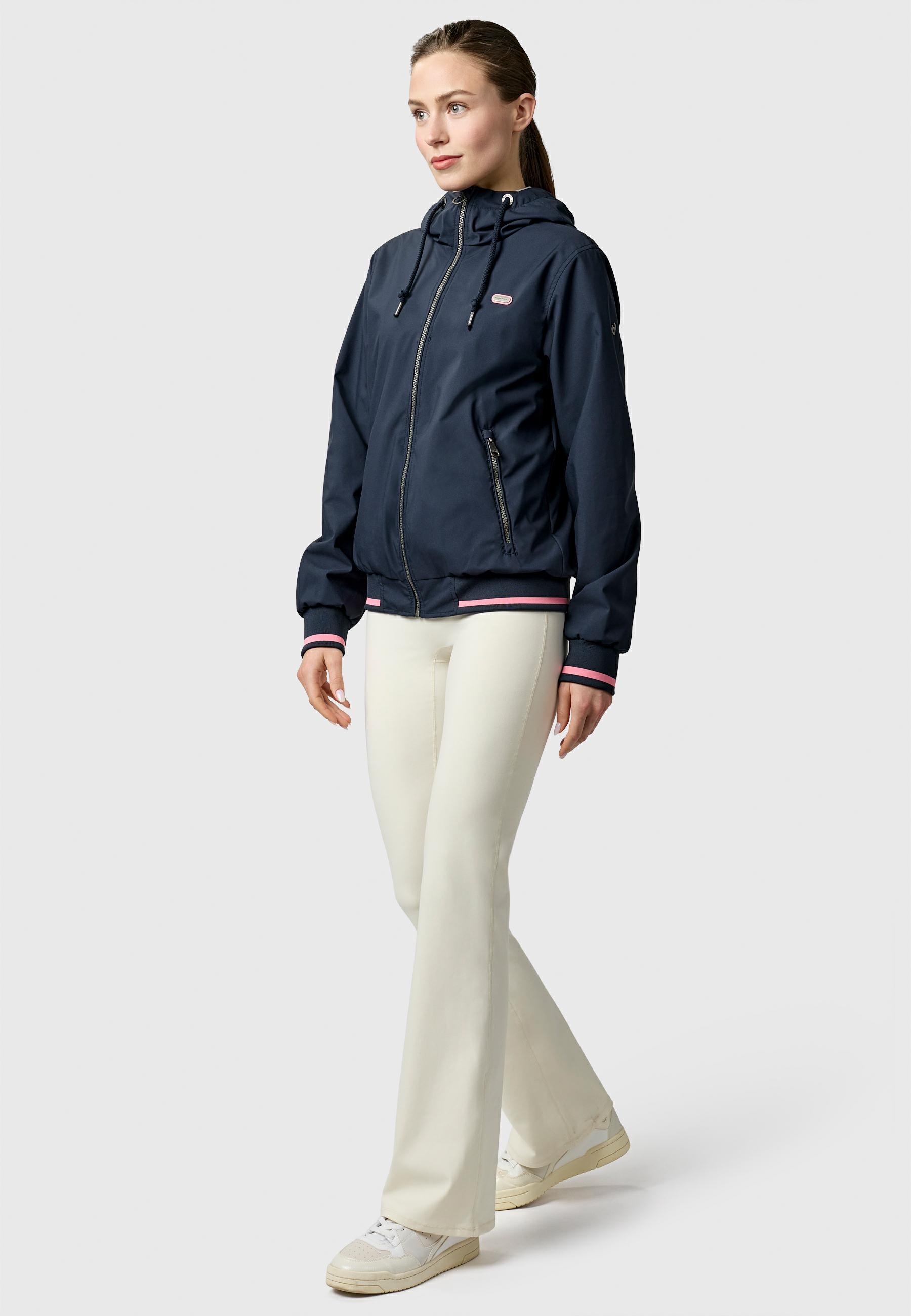 Wasserdichte Funktionsjacke mit Kapuze "Oggie Sporty" Navy