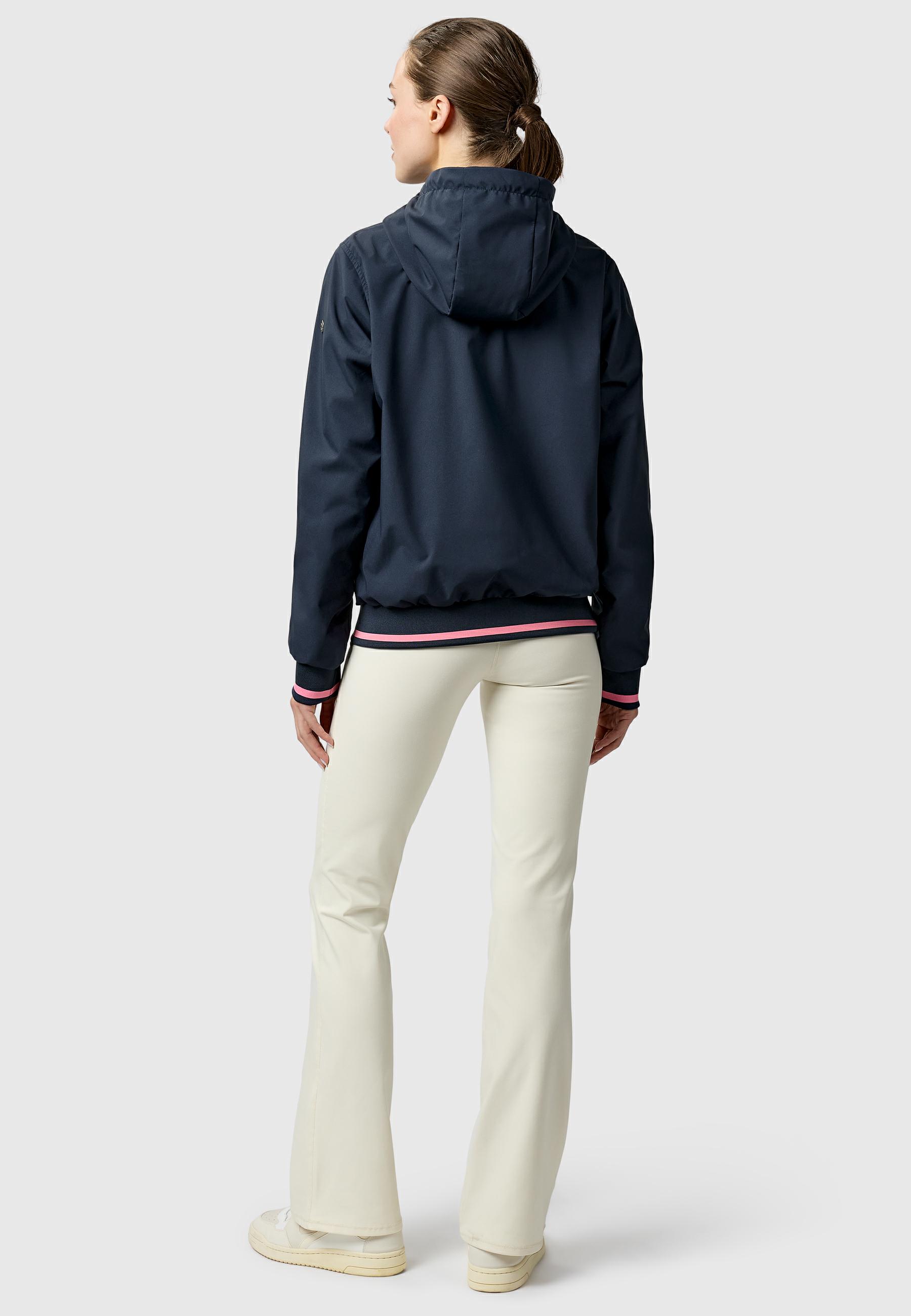 Wasserdichte Funktionsjacke mit Kapuze "Oggie Sporty" Navy