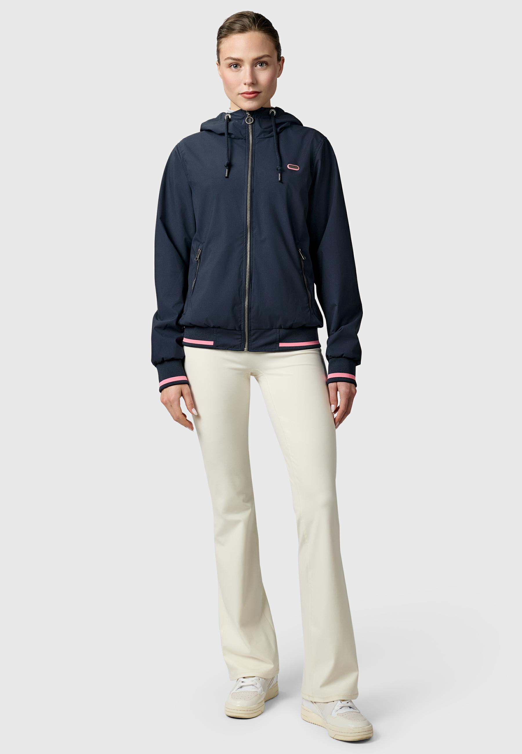 Wasserdichte Funktionsjacke mit Kapuze "Oggie Sporty" Navy