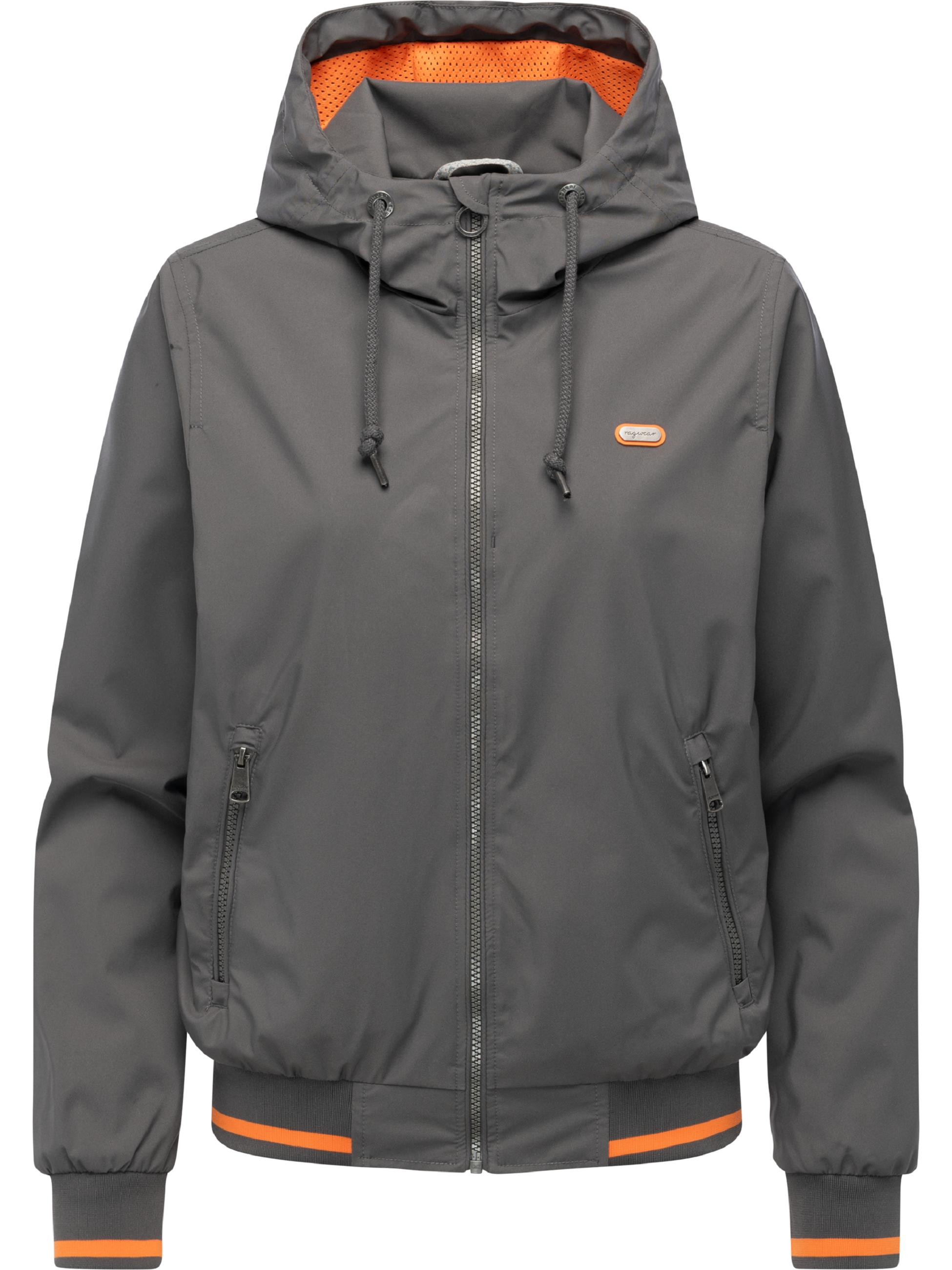 Wasserdichte Funktionsjacke mit Kapuze "Oggie Sporty" Stone Grey