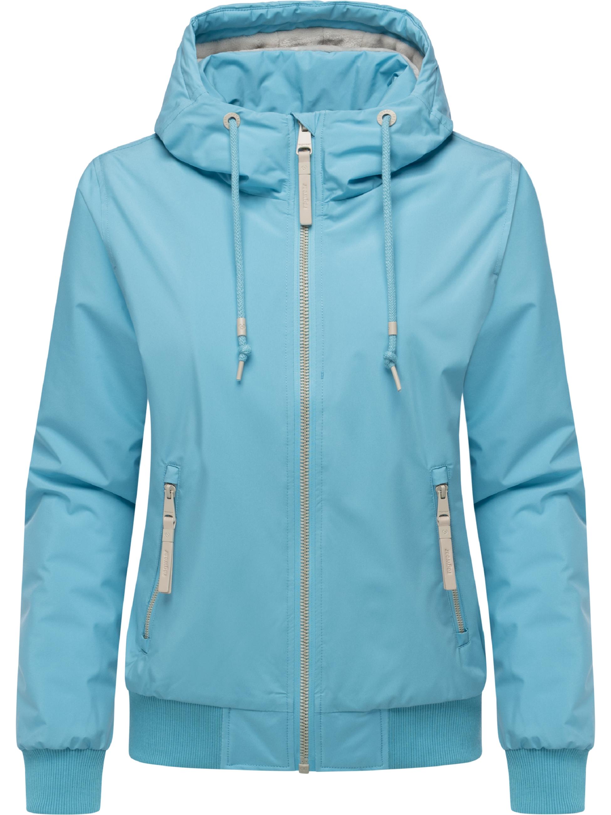 Bomberjacke mit Kapuze "Oggie Warm" Cloud