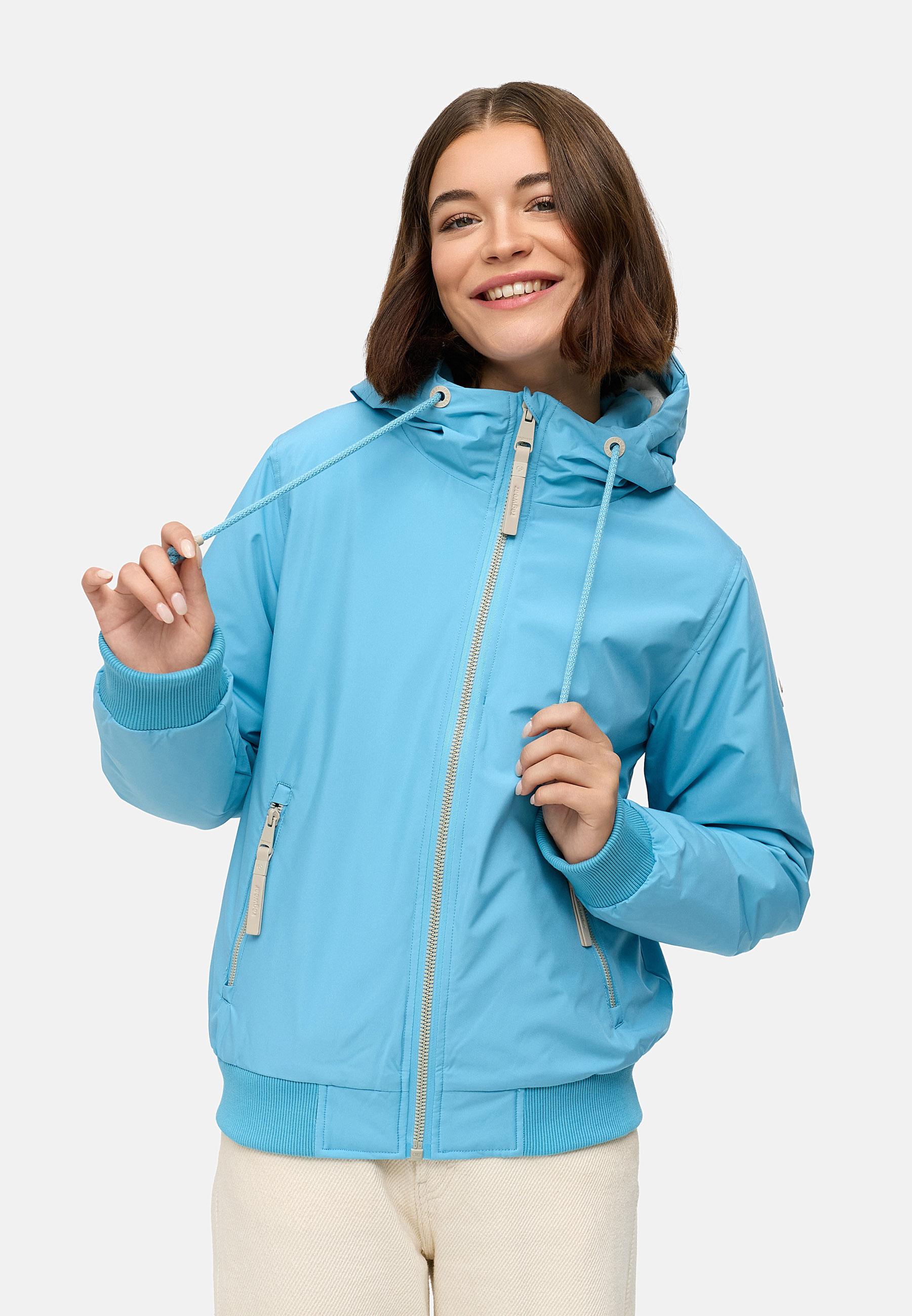 Bomberjacke mit Kapuze "Oggie Warm" Cloud