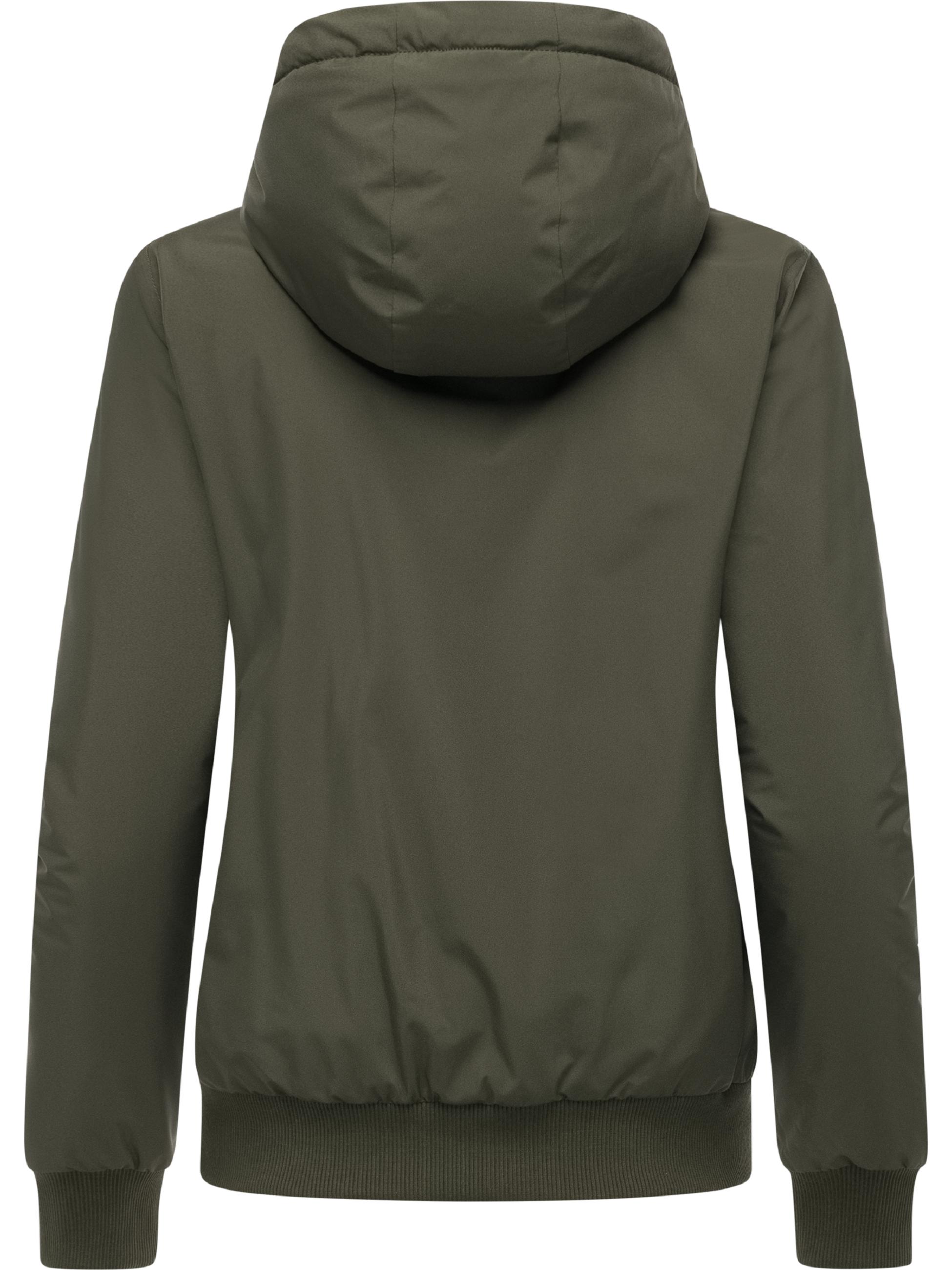 Bomberjacke mit Kapuze Oggie Warm YOUMODO Dark Olive