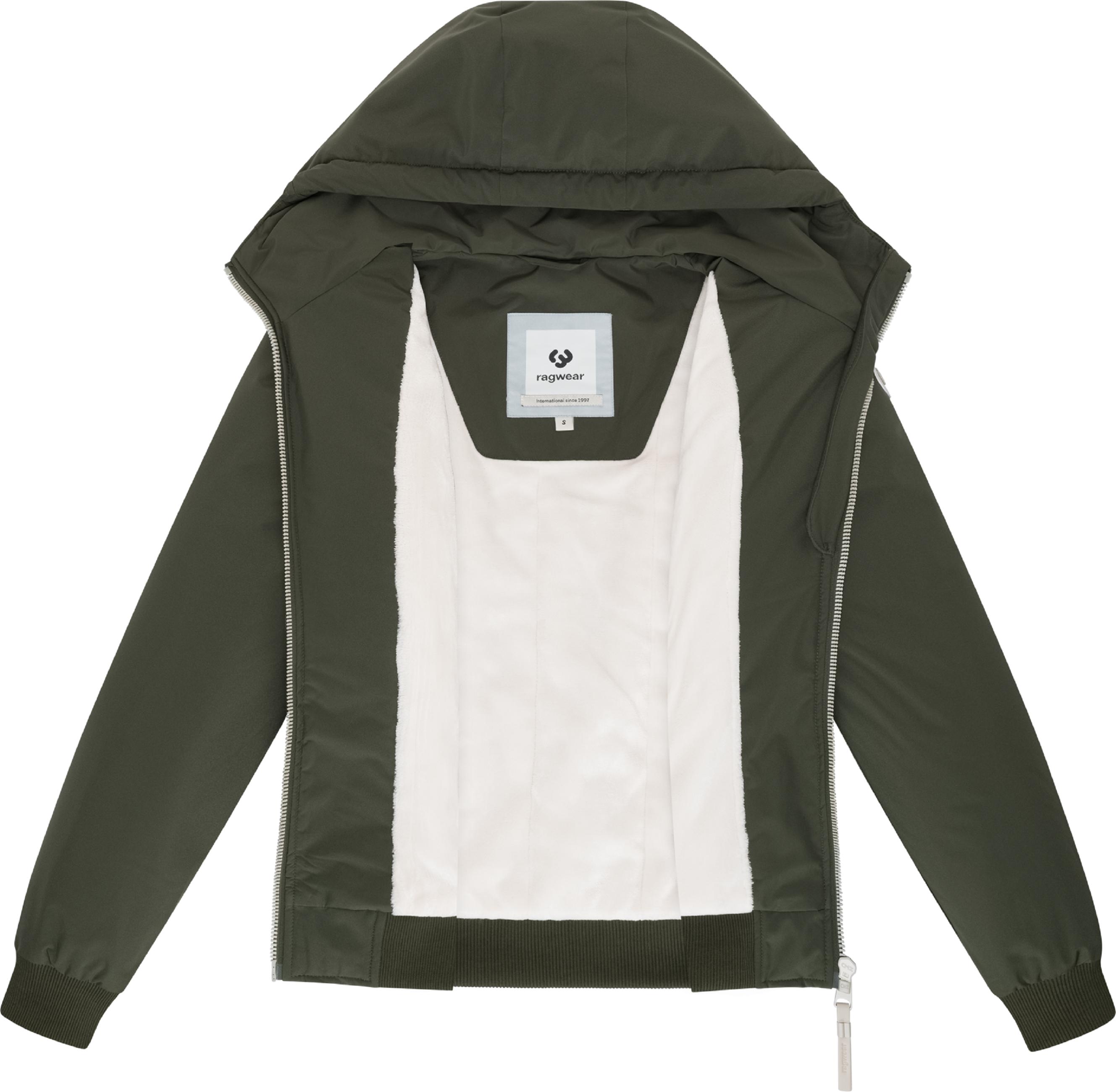 Bomberjacke mit Kapuze Oggie Warm YOUMODO Dark Olive