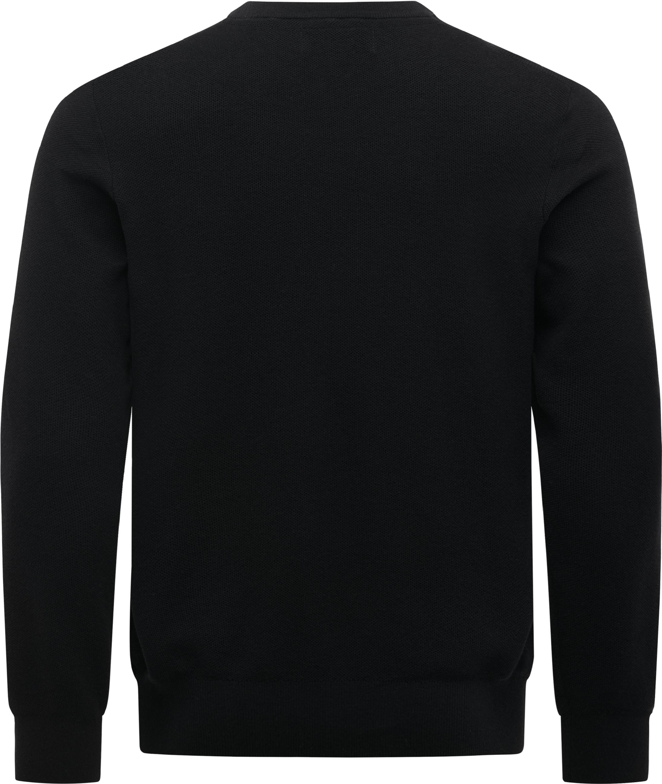 Strickpullover mit Rundhals-Ausschnitt "Orien" Black