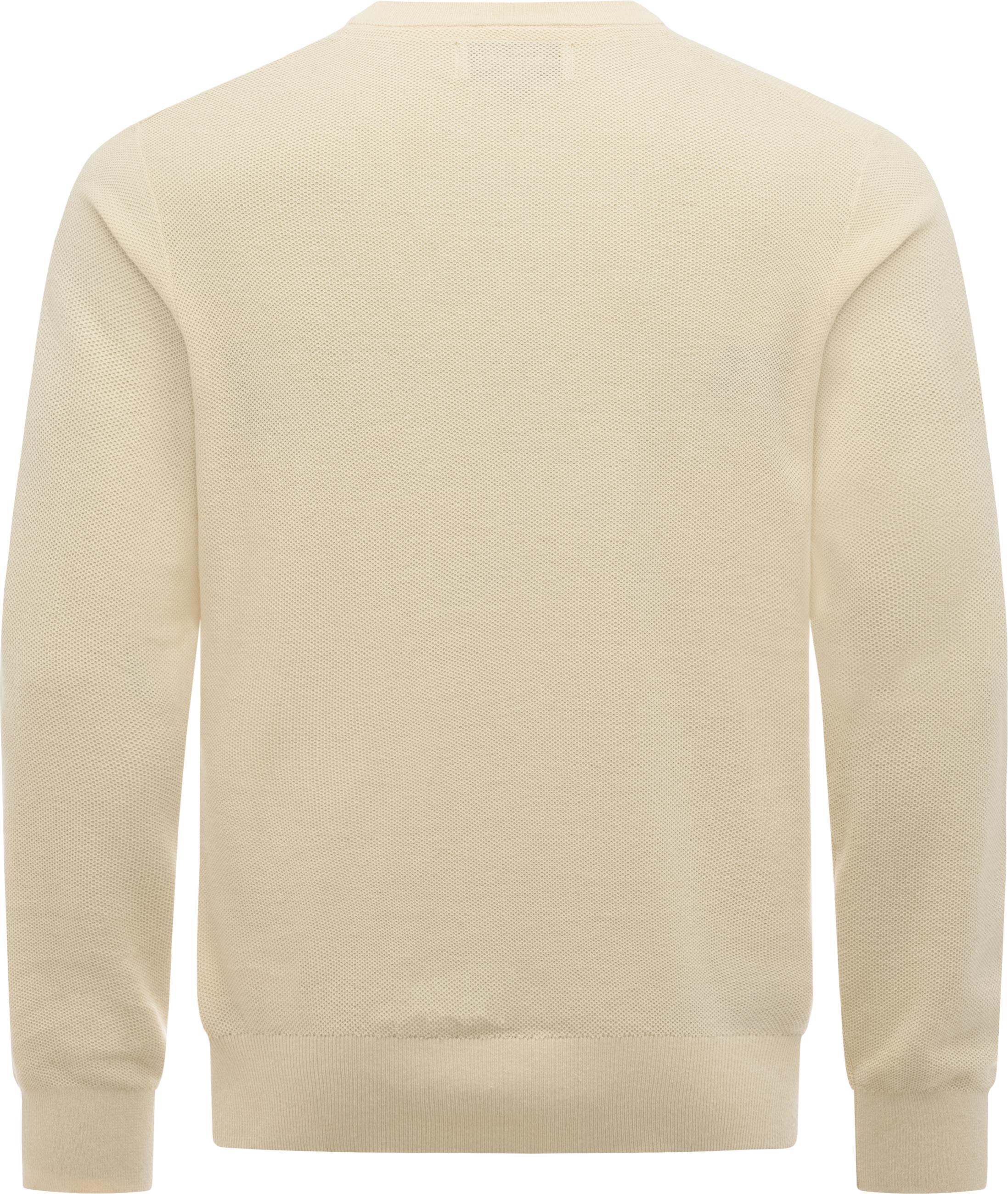 Strickpullover mit Rundhals-Ausschnitt "Orien" Ecru