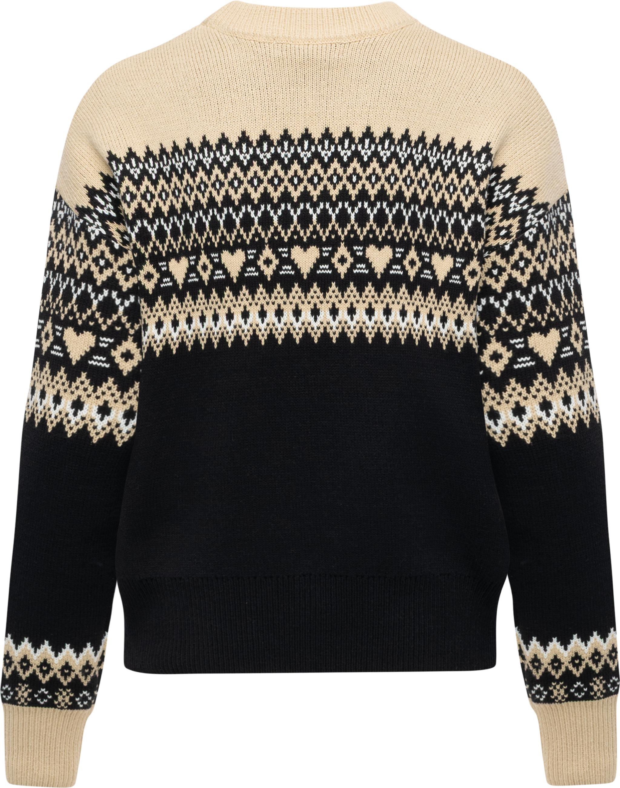 Norweger Strickpullover Oslana Black