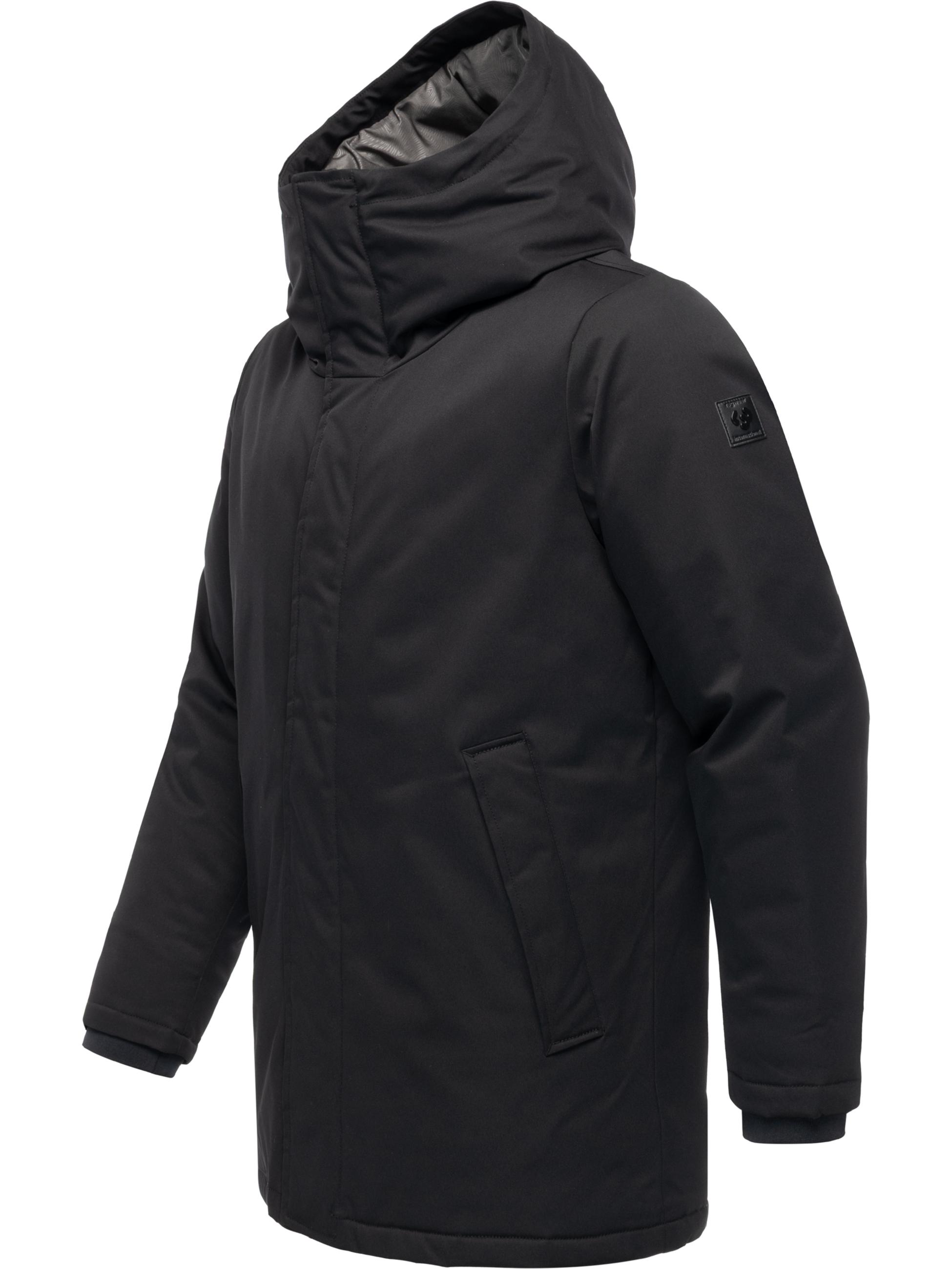 wasserdichter Winterparka "Parcan Twill" Black