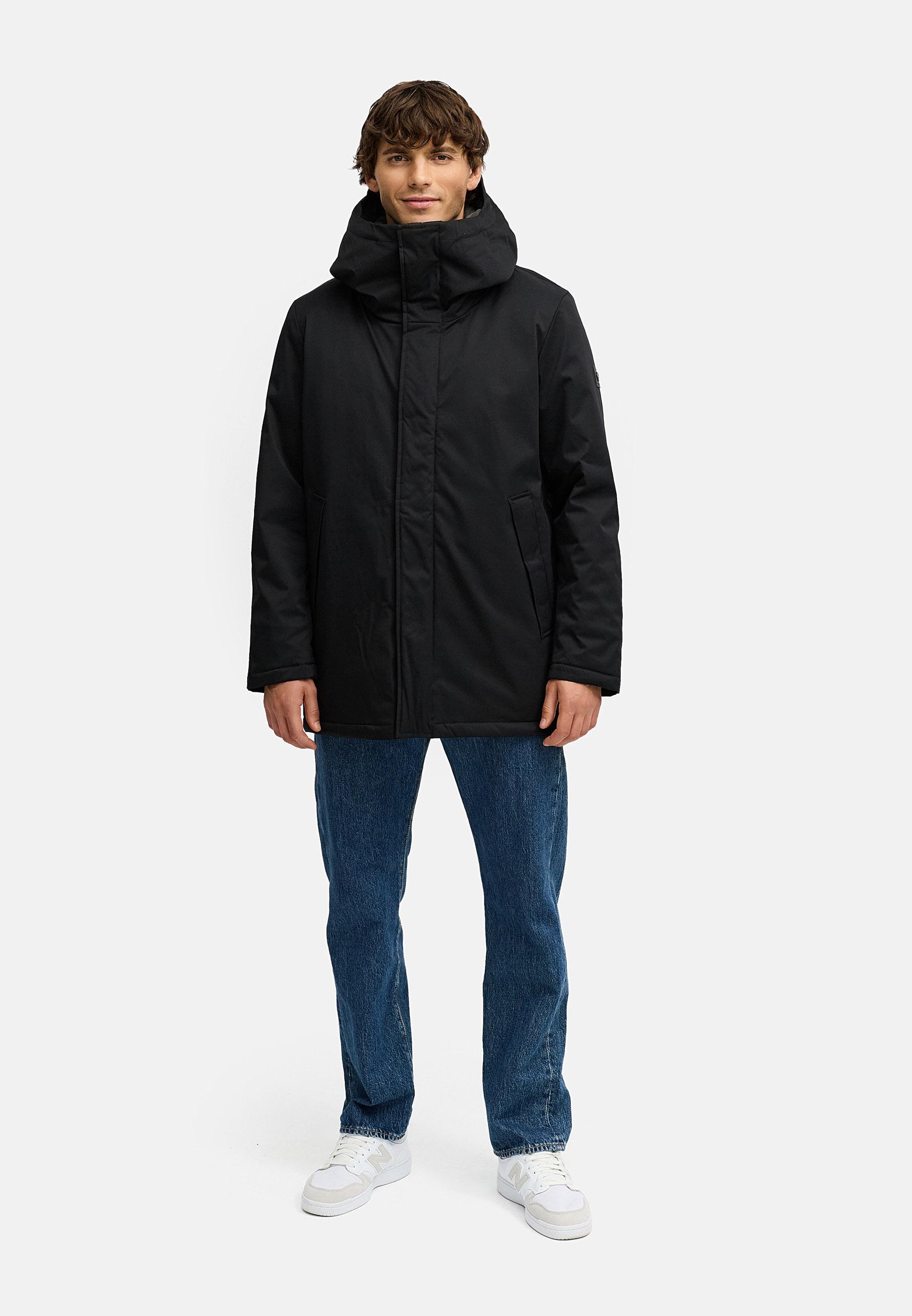 wasserdichter Winterparka "Parcan Twill" Black
