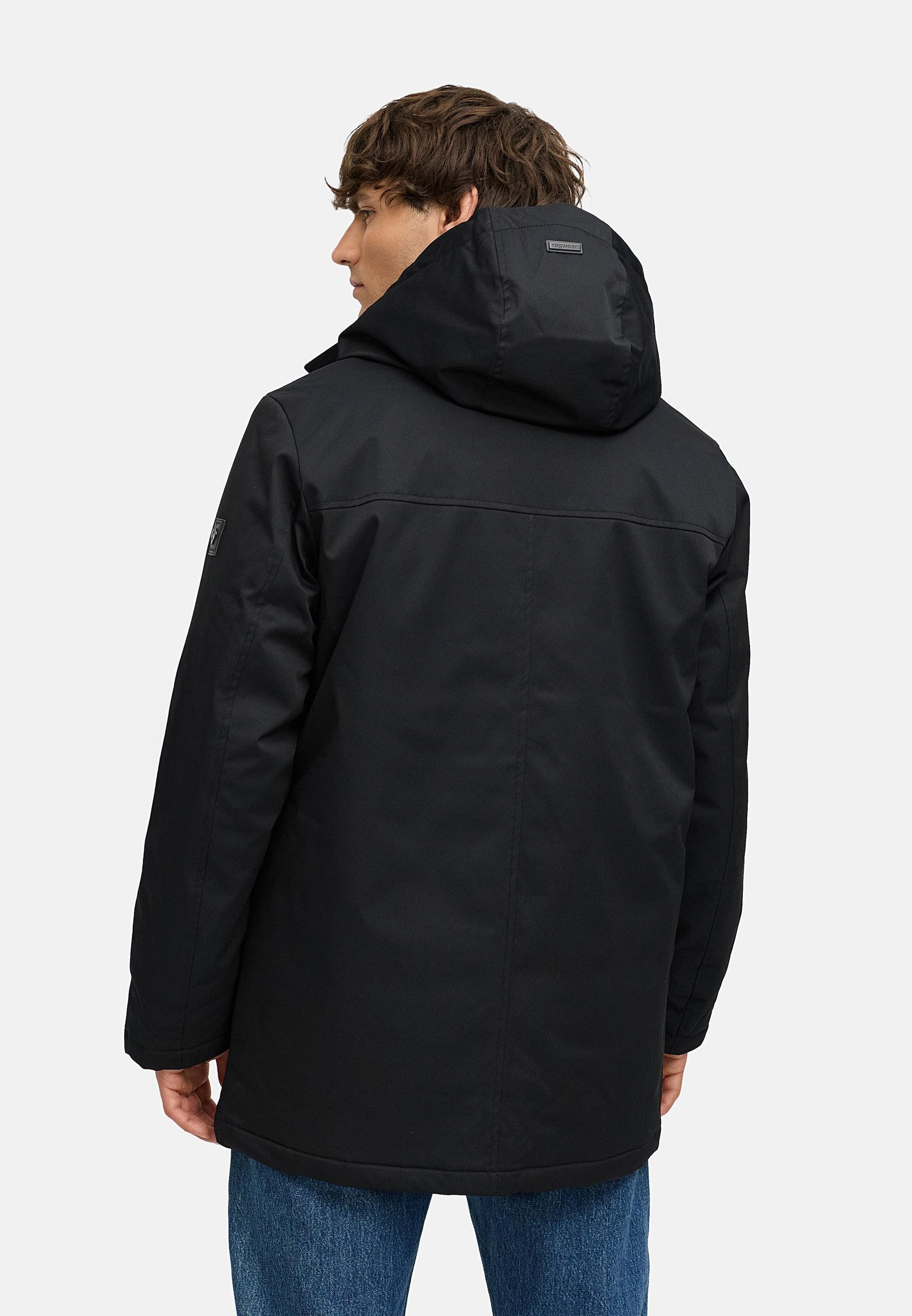 wasserdichter Winterparka "Parcan Twill" Black