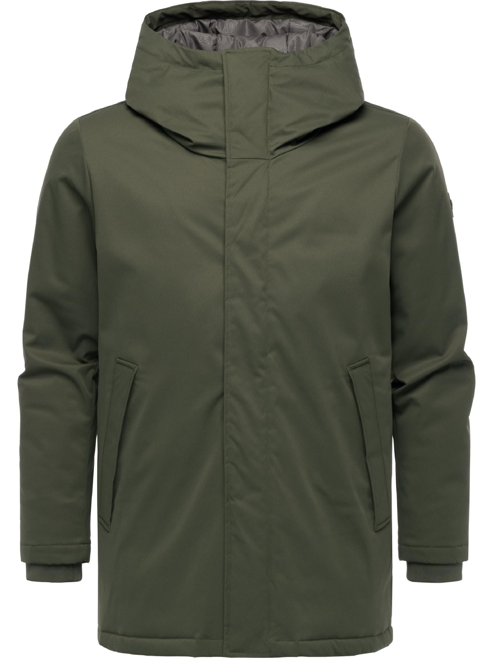 wasserdichter Winterparka "Parcan Twill" Dark Olive