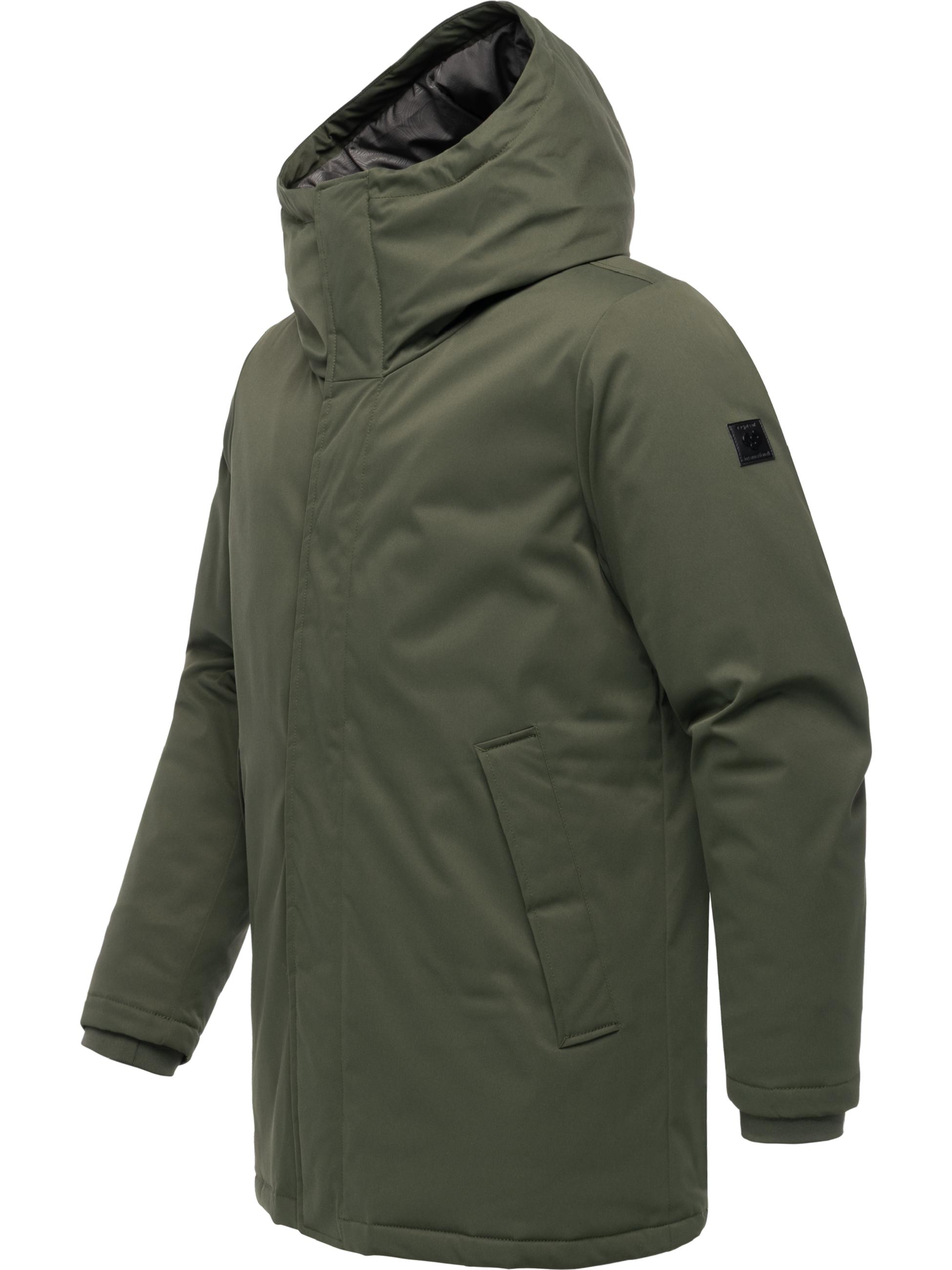 wasserdichter Winterparka "Parcan Twill" Dark Olive
