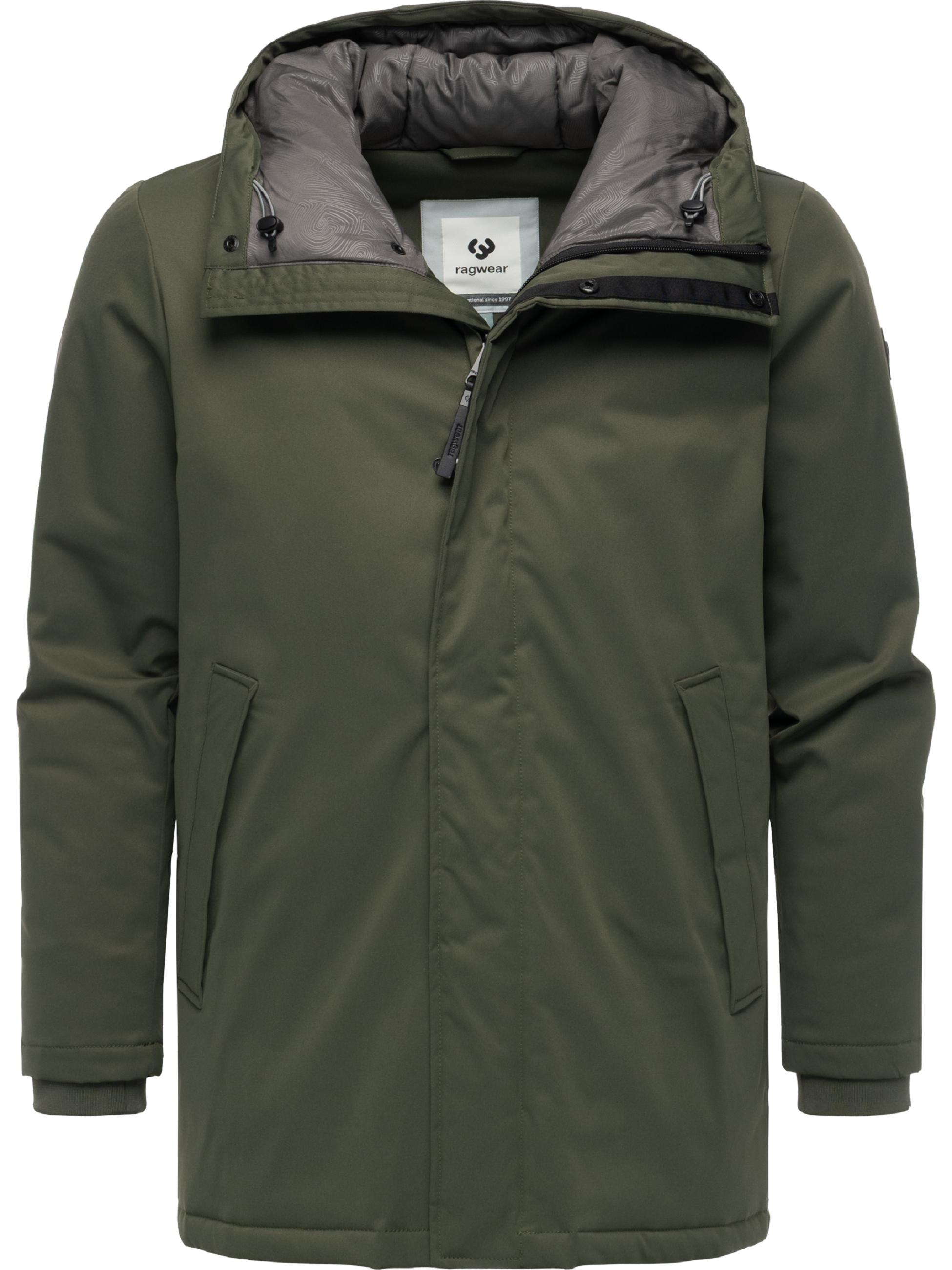wasserdichter Winterparka "Parcan Twill" Dark Olive