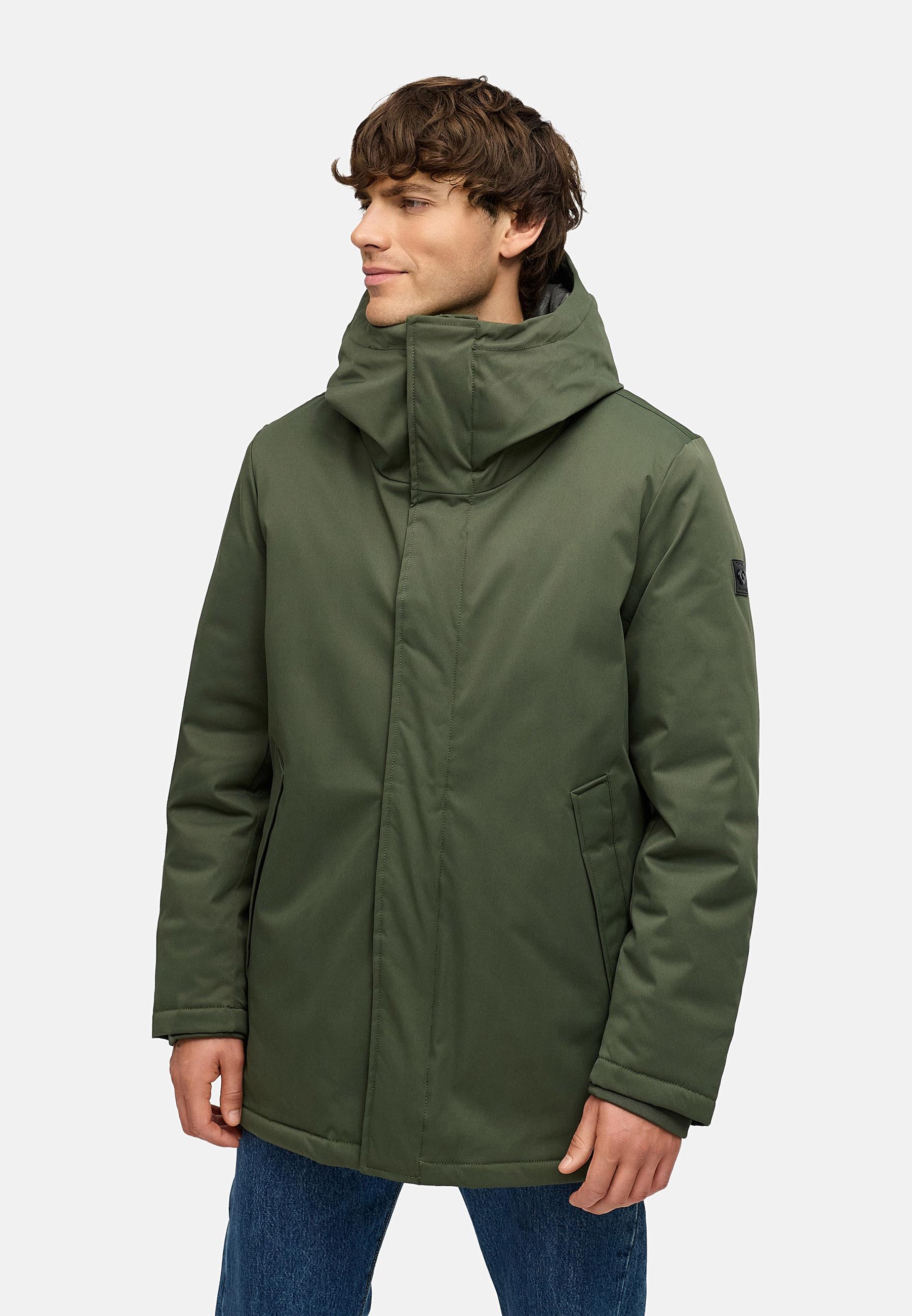 wasserdichter Winterparka "Parcan Twill" Dark Olive
