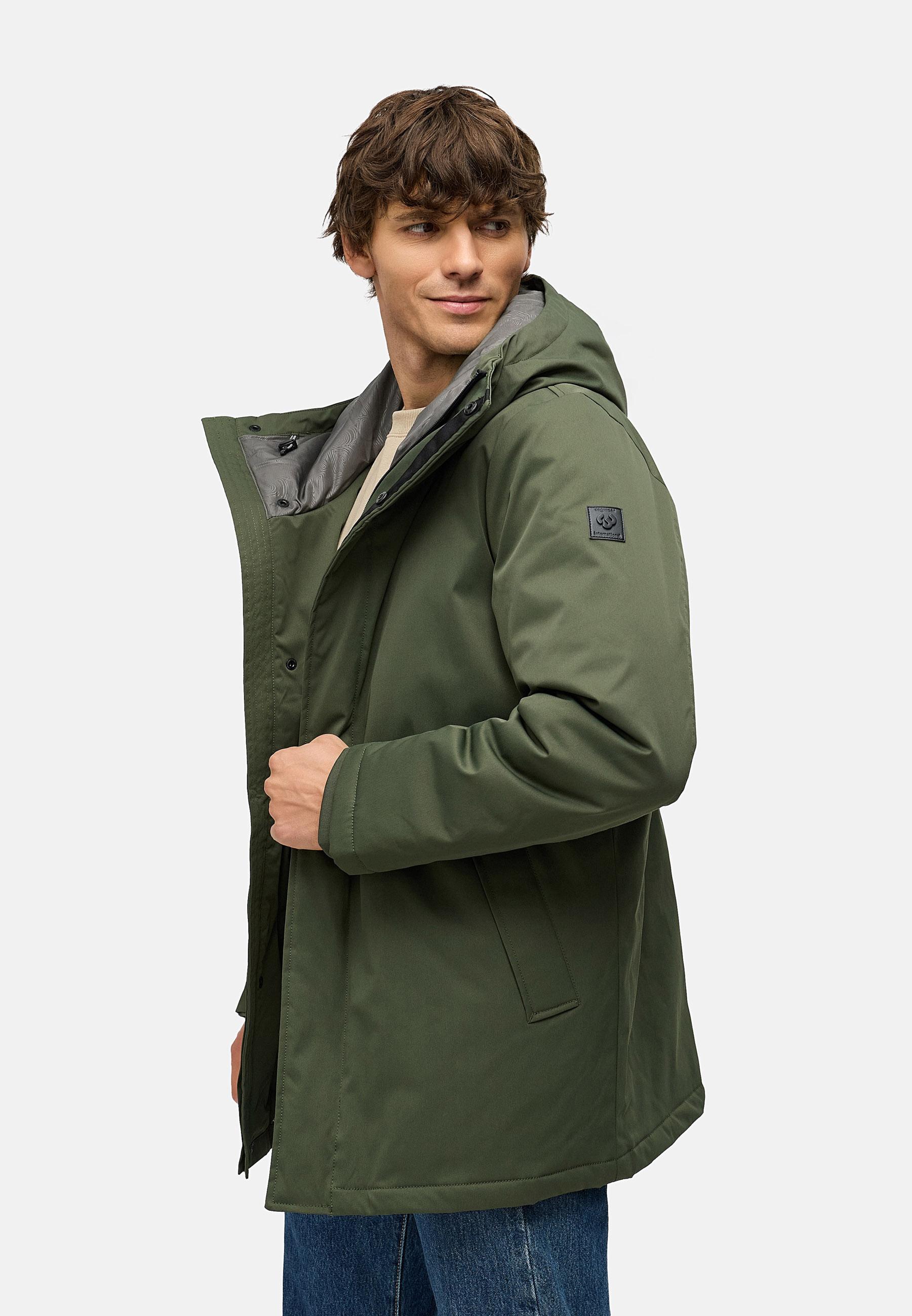 wasserdichter Winterparka "Parcan Twill" Dark Olive