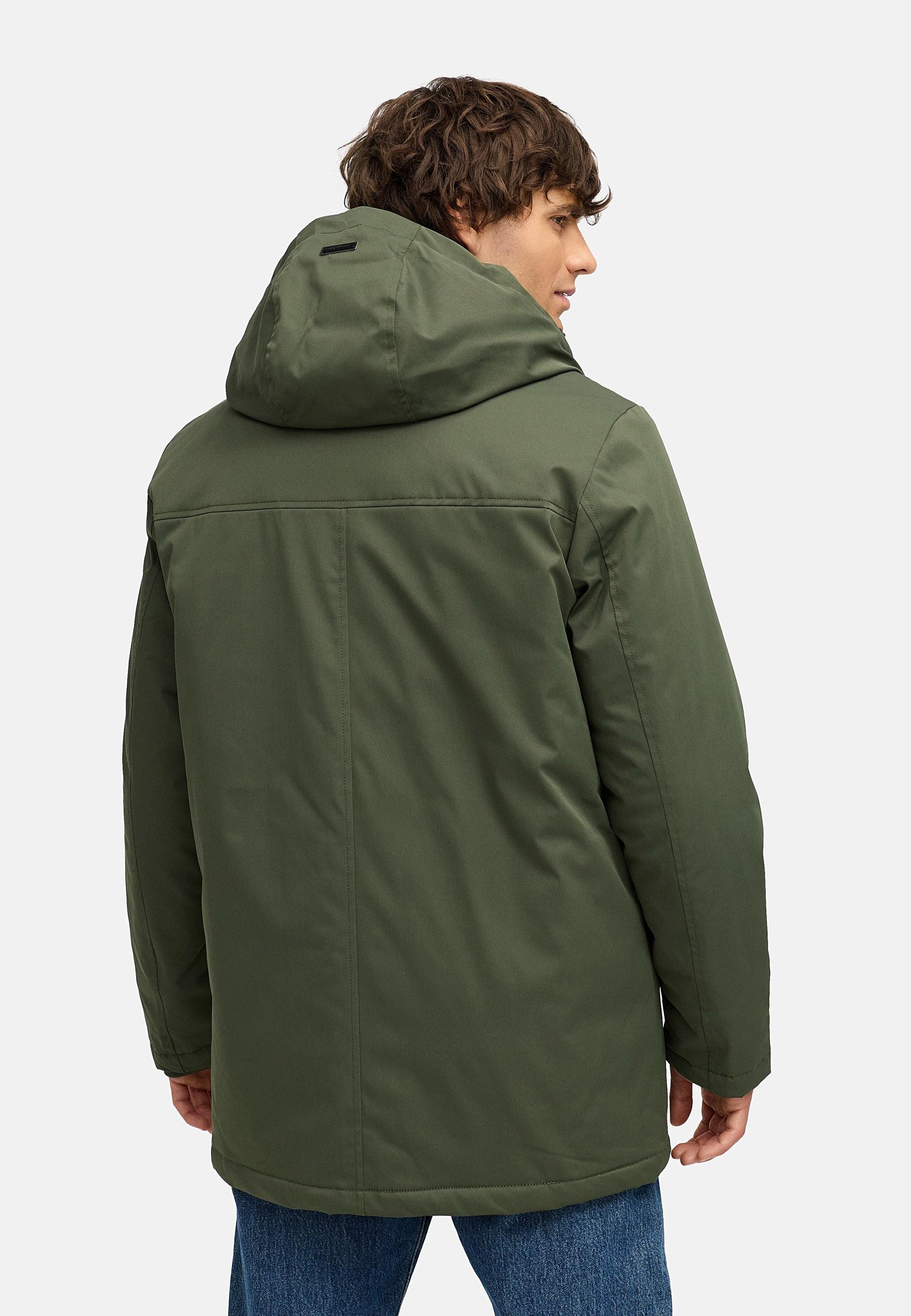wasserdichter Winterparka "Parcan Twill" Dark Olive