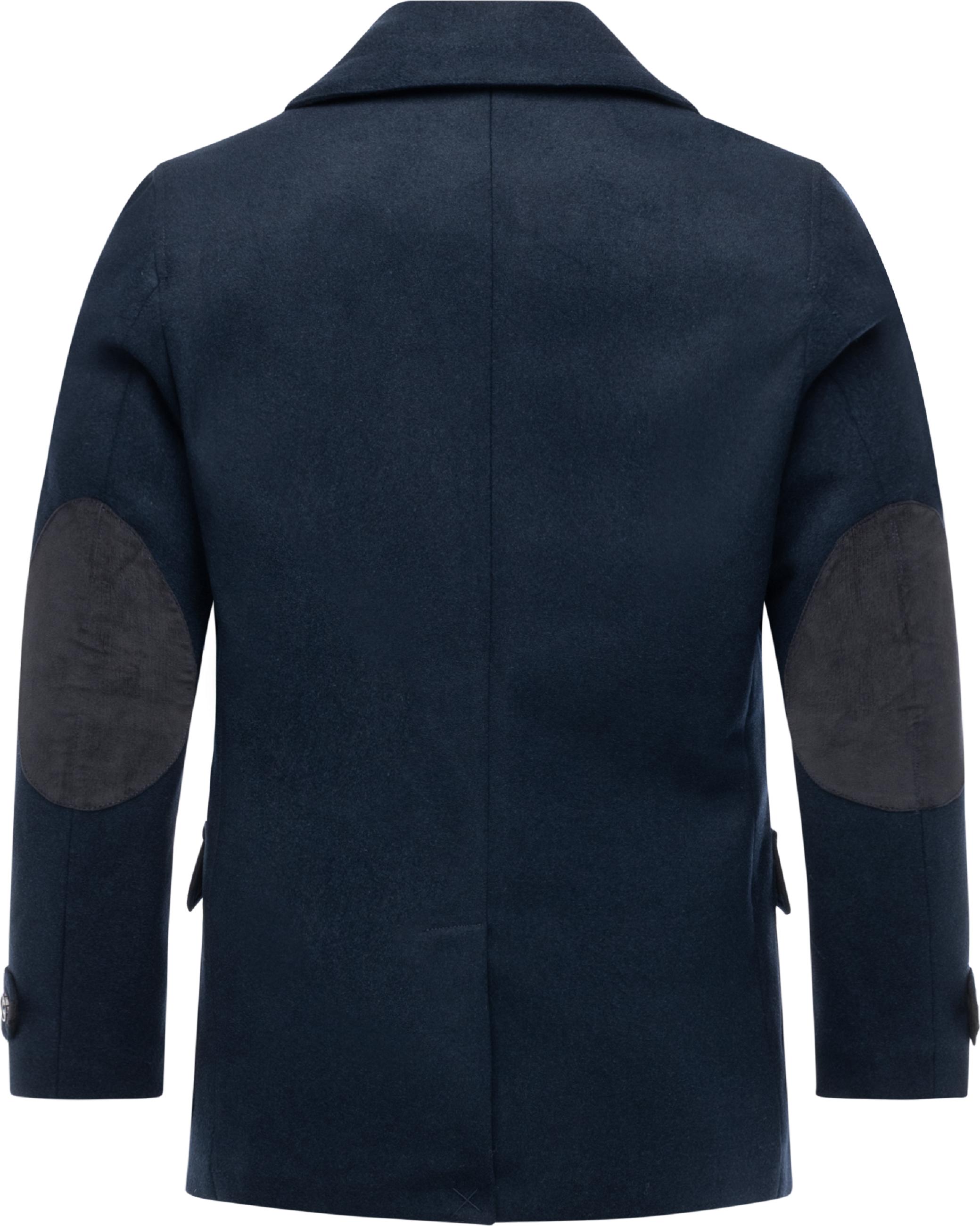 Kurzmantel mit Reverskragen "Parr" Navy