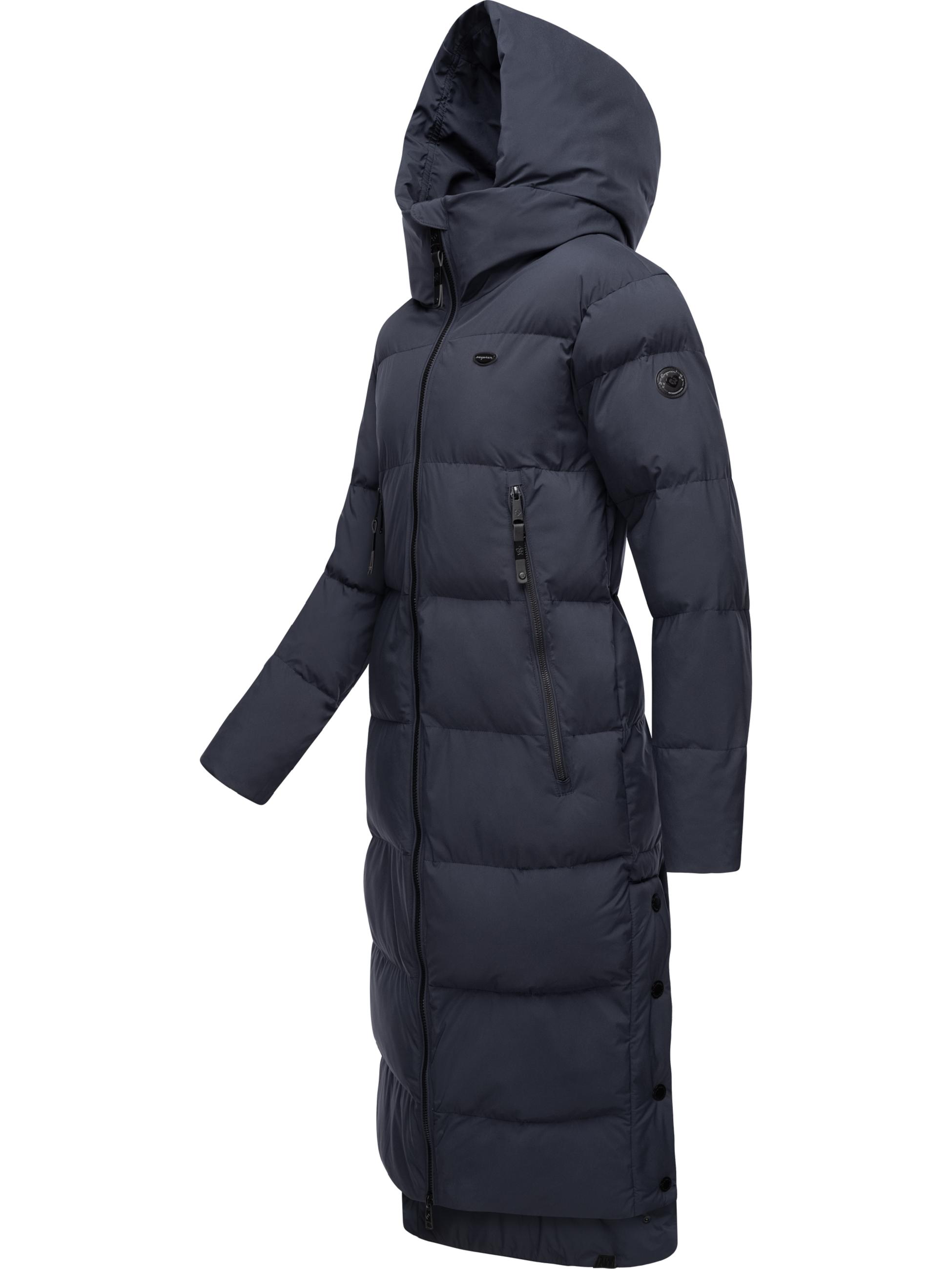 Wasserdichter Winter Steppmantel mit Kapuze "Patrise" Navy24