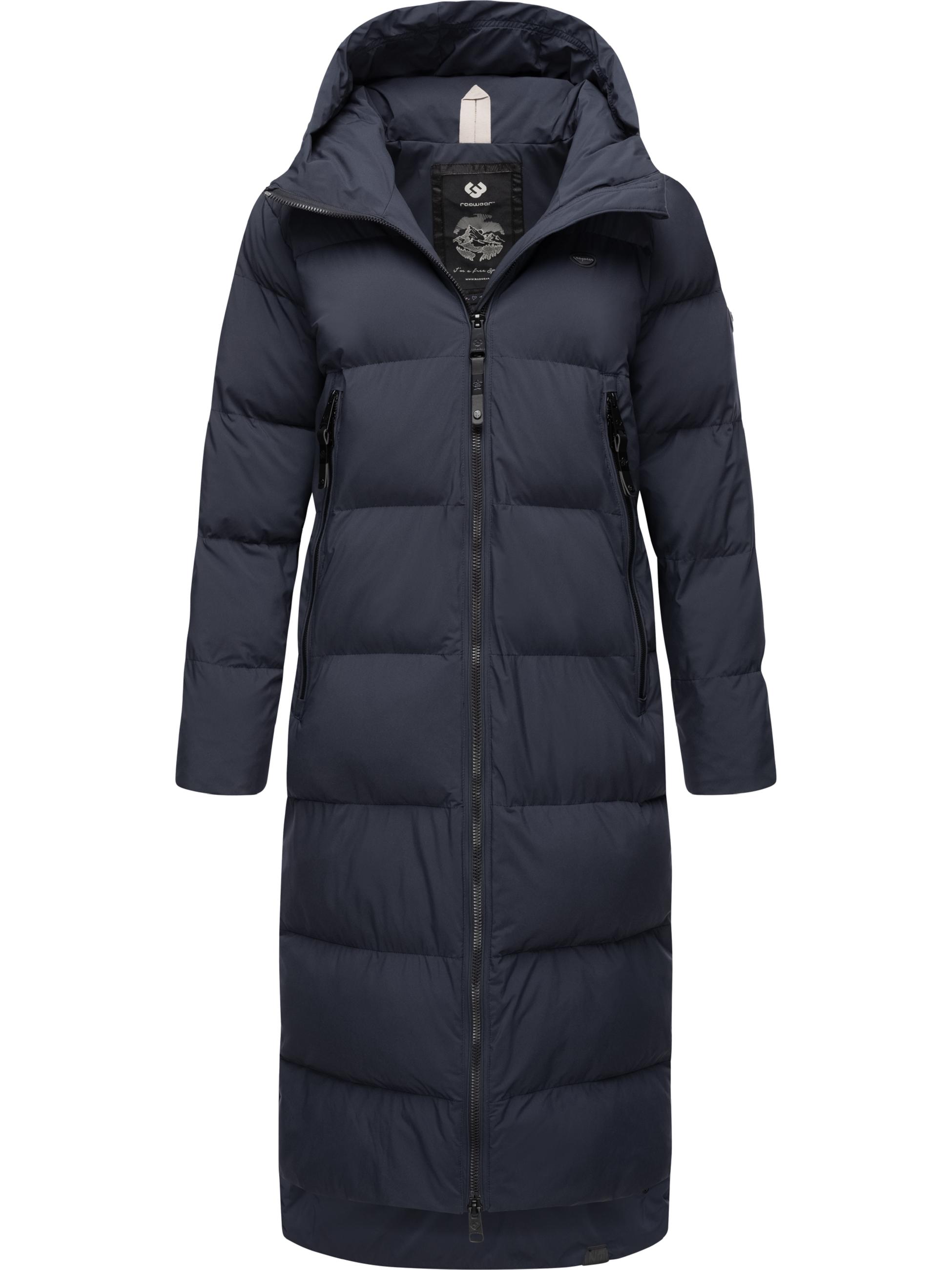 Wasserdichter Winter Steppmantel mit Kapuze "Patrise" Navy24