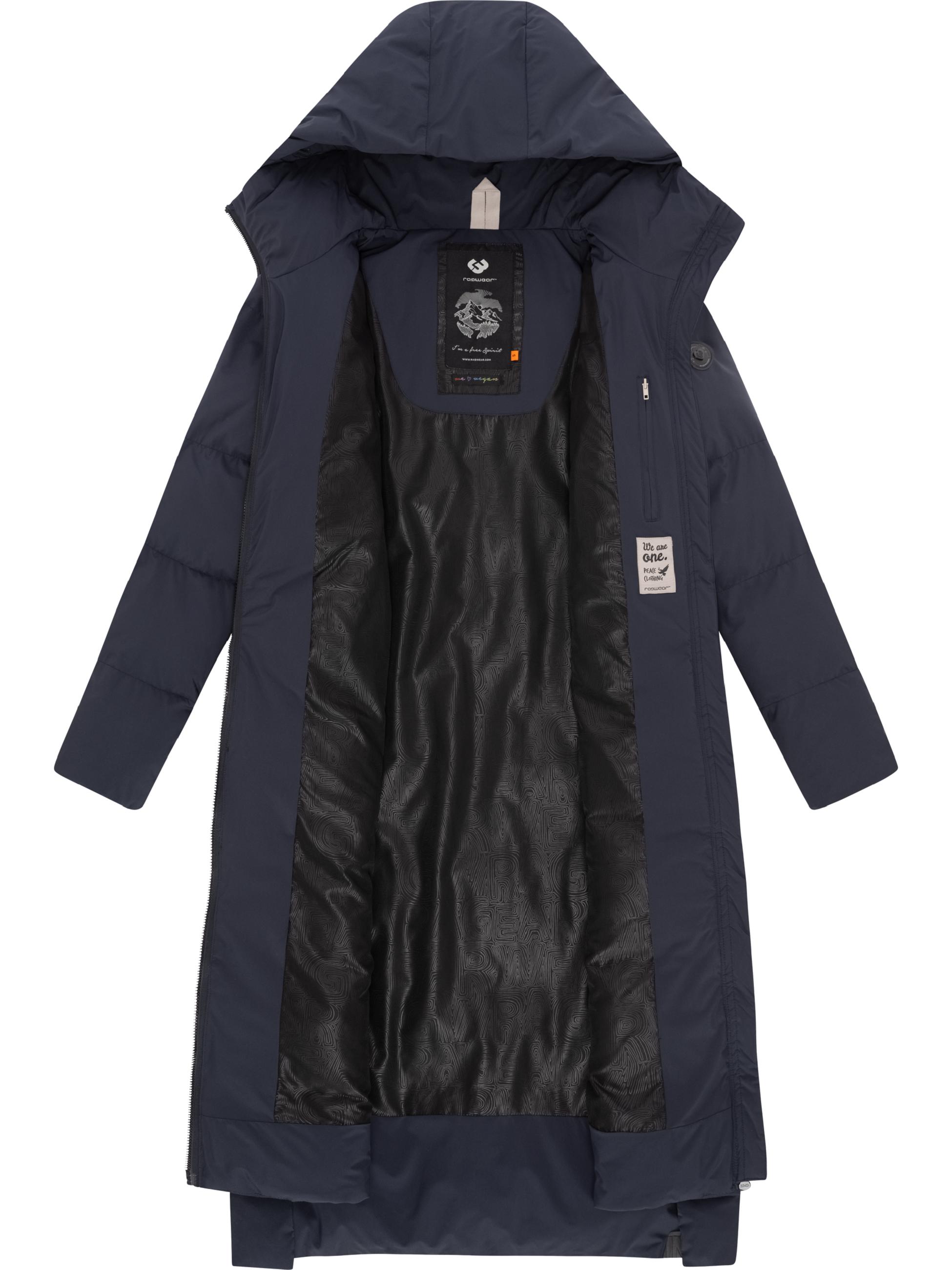 Wasserdichter Winter Steppmantel mit Kapuze "Patrise" Navy24