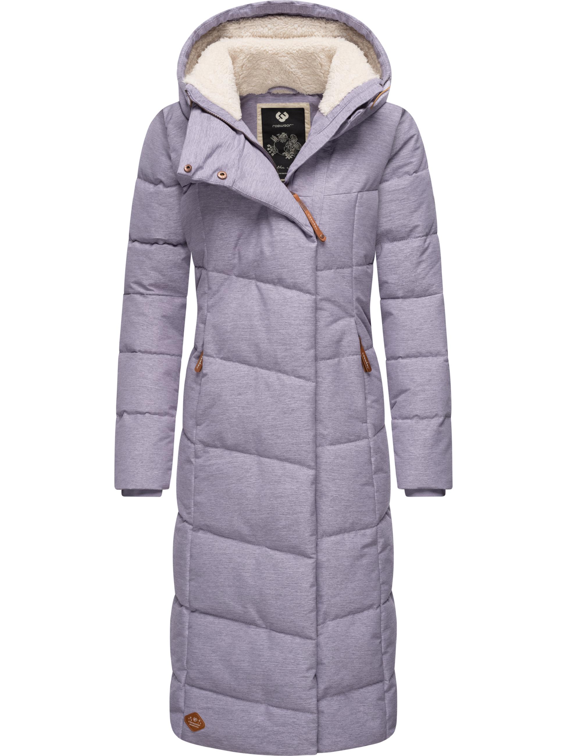 Langer Winter Steppmantel "Pavla Long" Lavender24