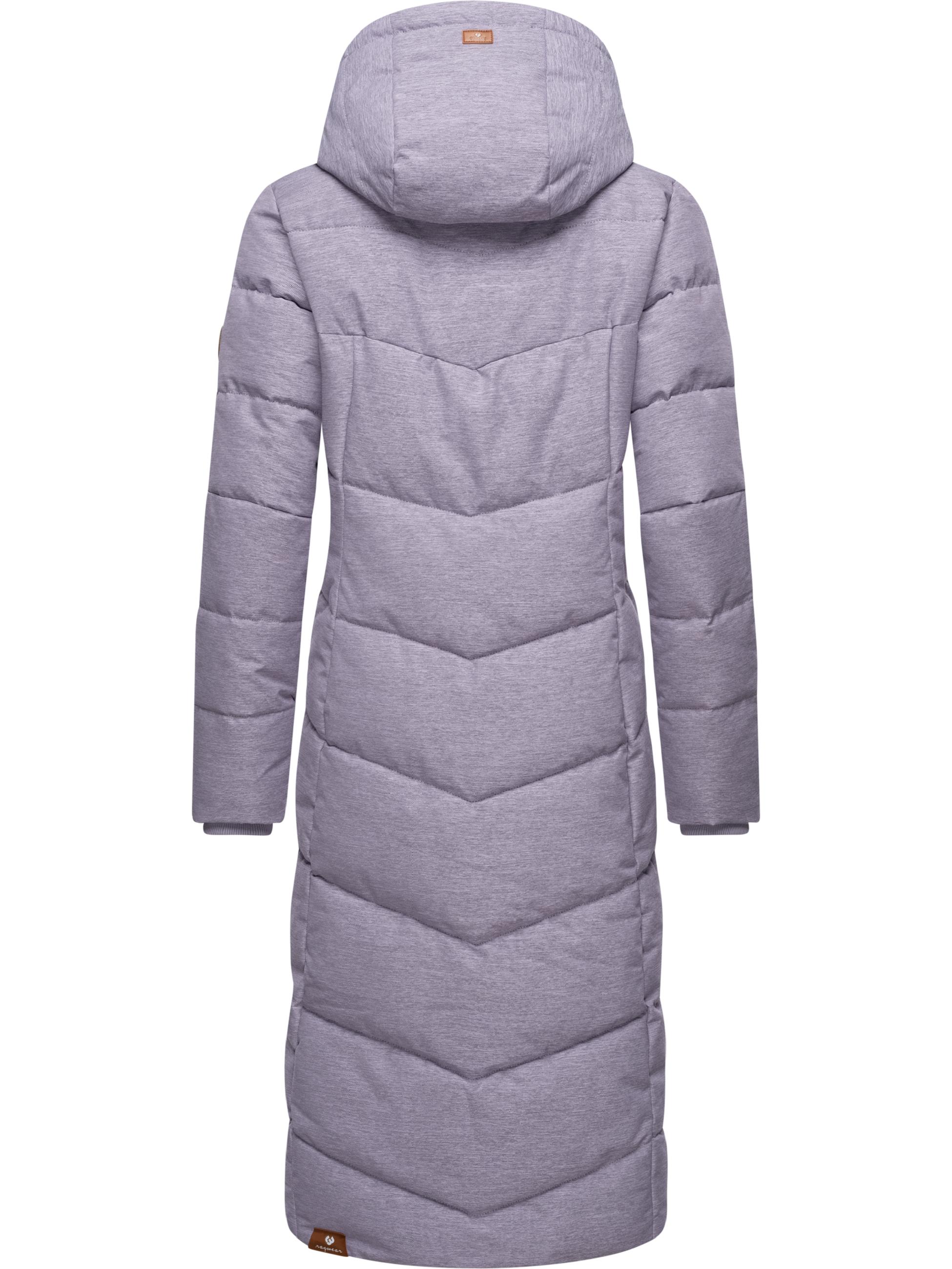 Langer Winter Steppmantel "Pavla Long" Lavender24