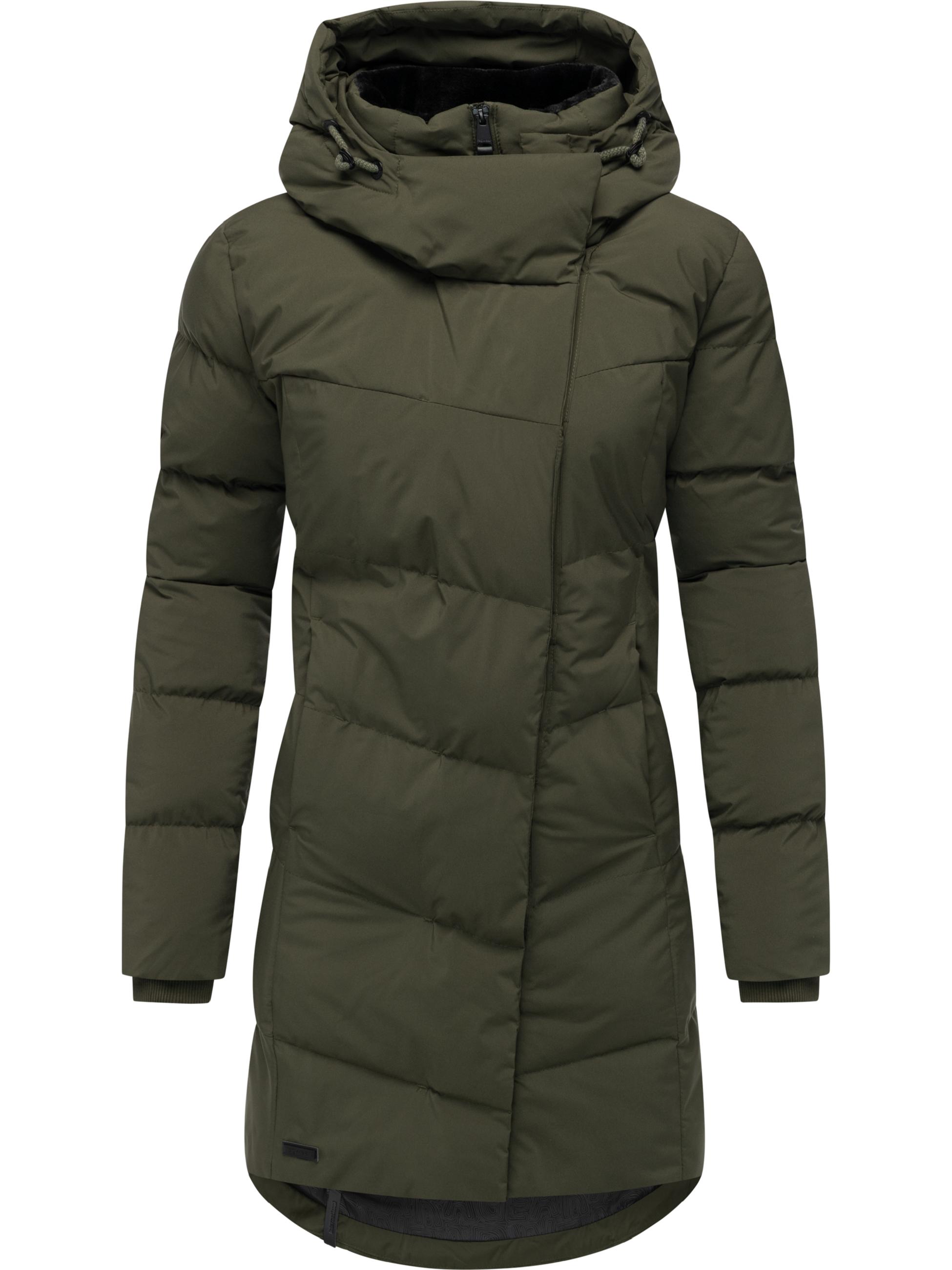 Wasserdichter Steppmantel "Pavla Soft YOUMODO" Dark Olive