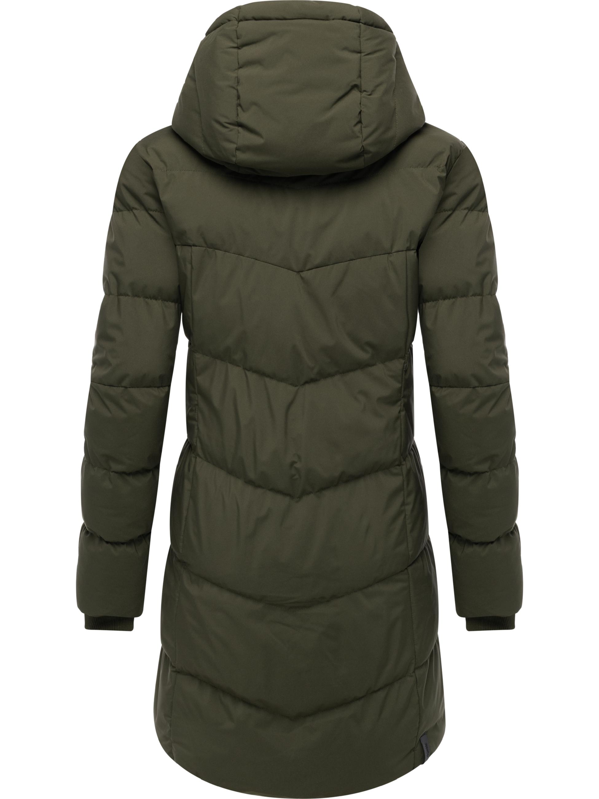 Wasserdichter Steppmantel "Pavla Soft YOUMODO" Dark Olive