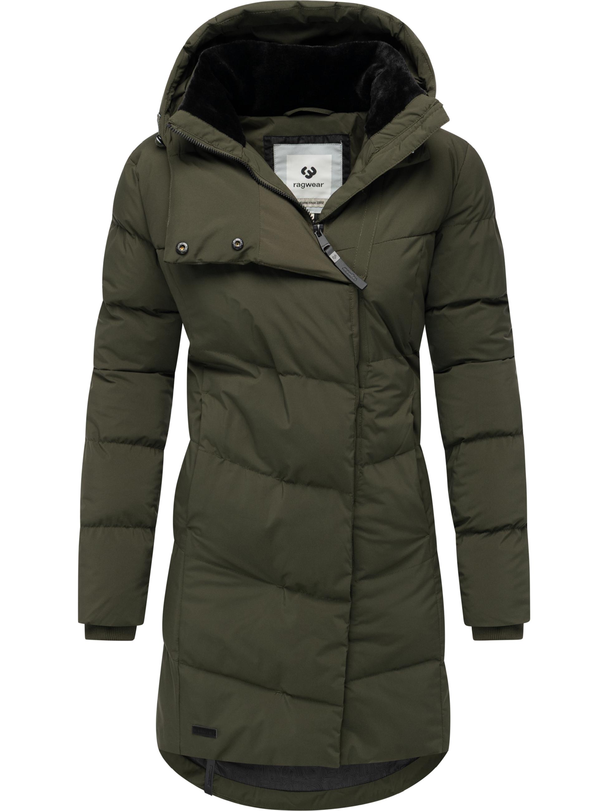 Wasserdichter Steppmantel "Pavla Soft YOUMODO" Dark Olive