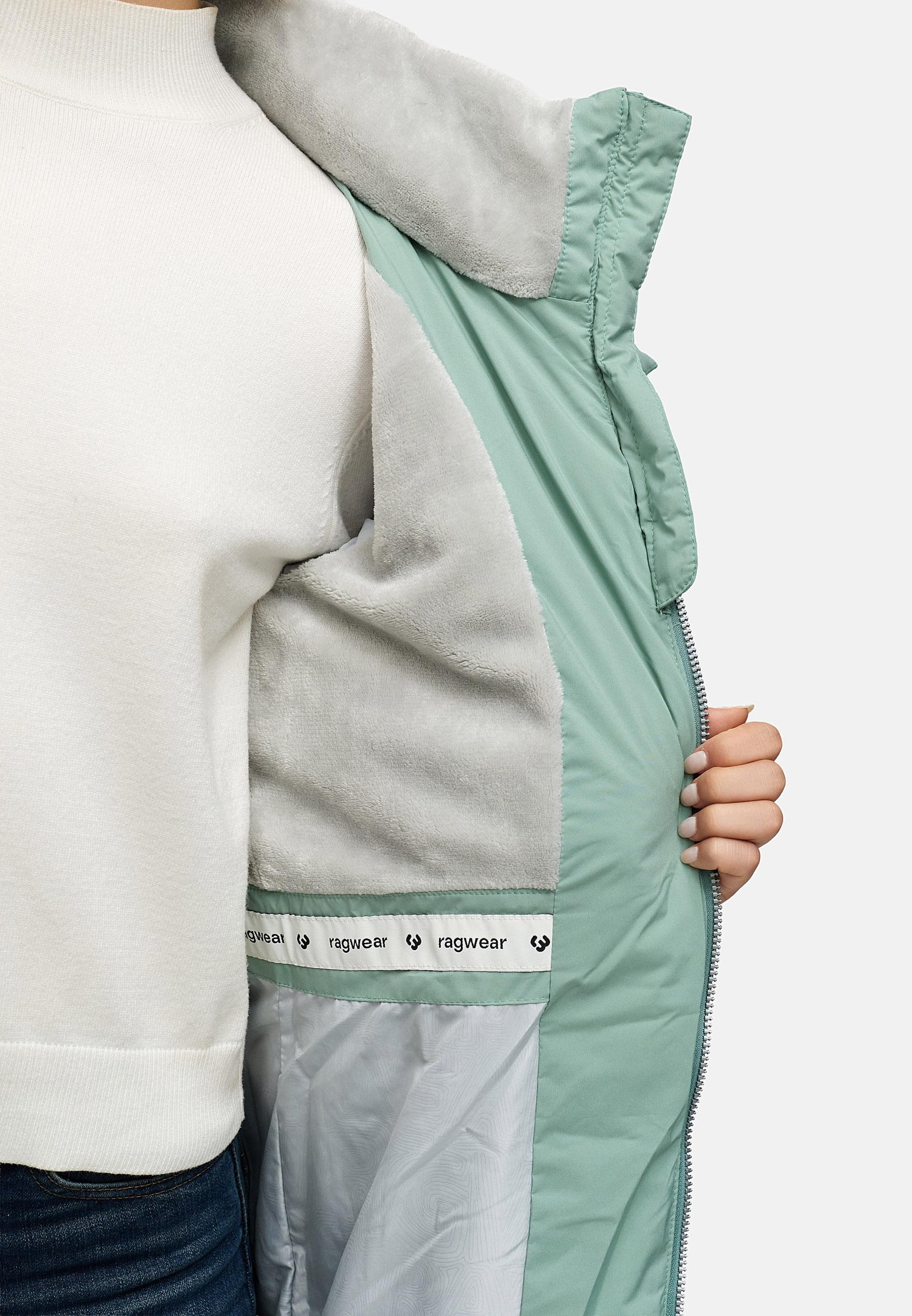 Wasserdichter Steppmantel "Pavla Soft YOUMODO" Dusty Green