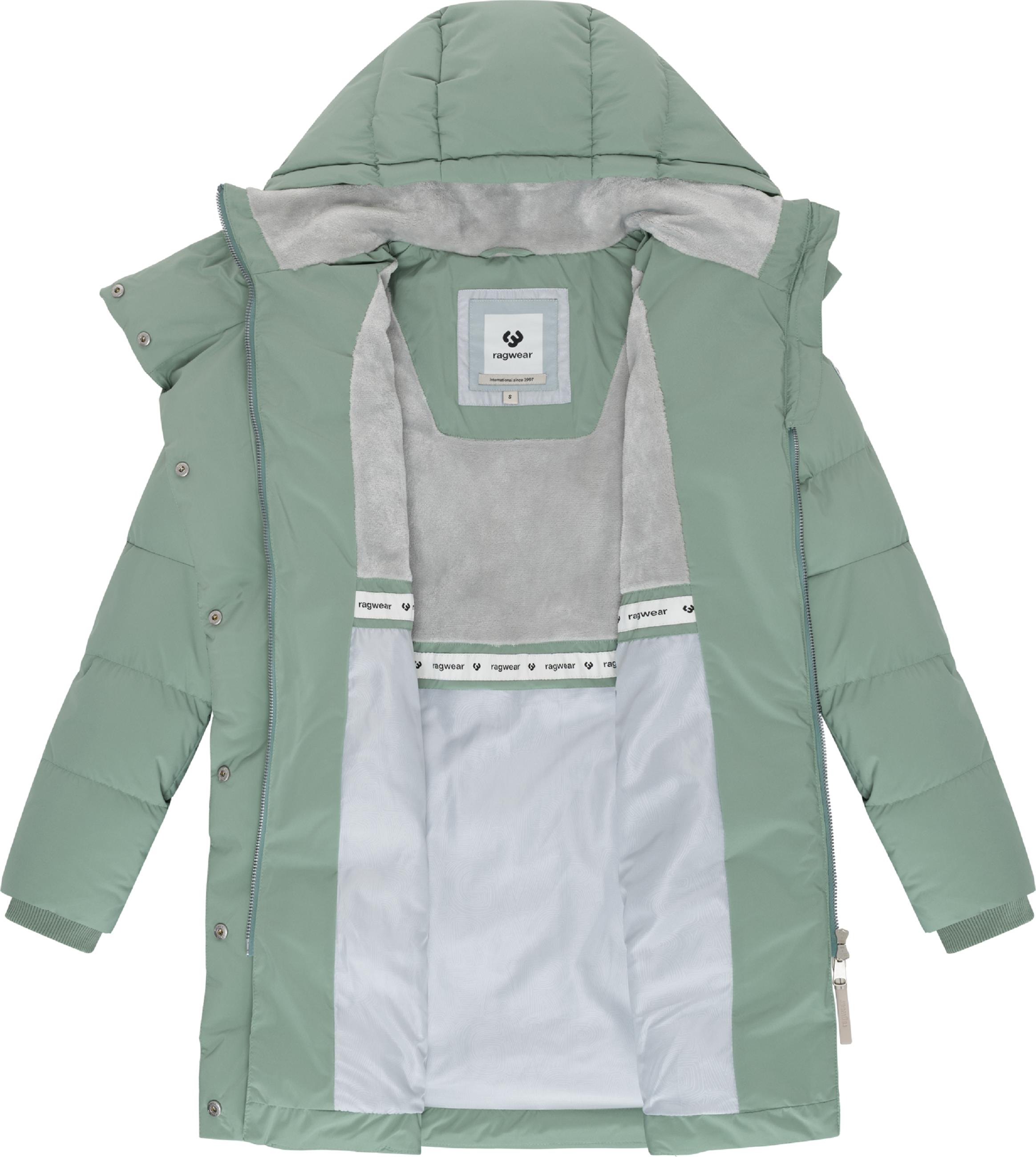 Wasserdichter Steppmantel "Pavla Soft YOUMODO" Dusty Green