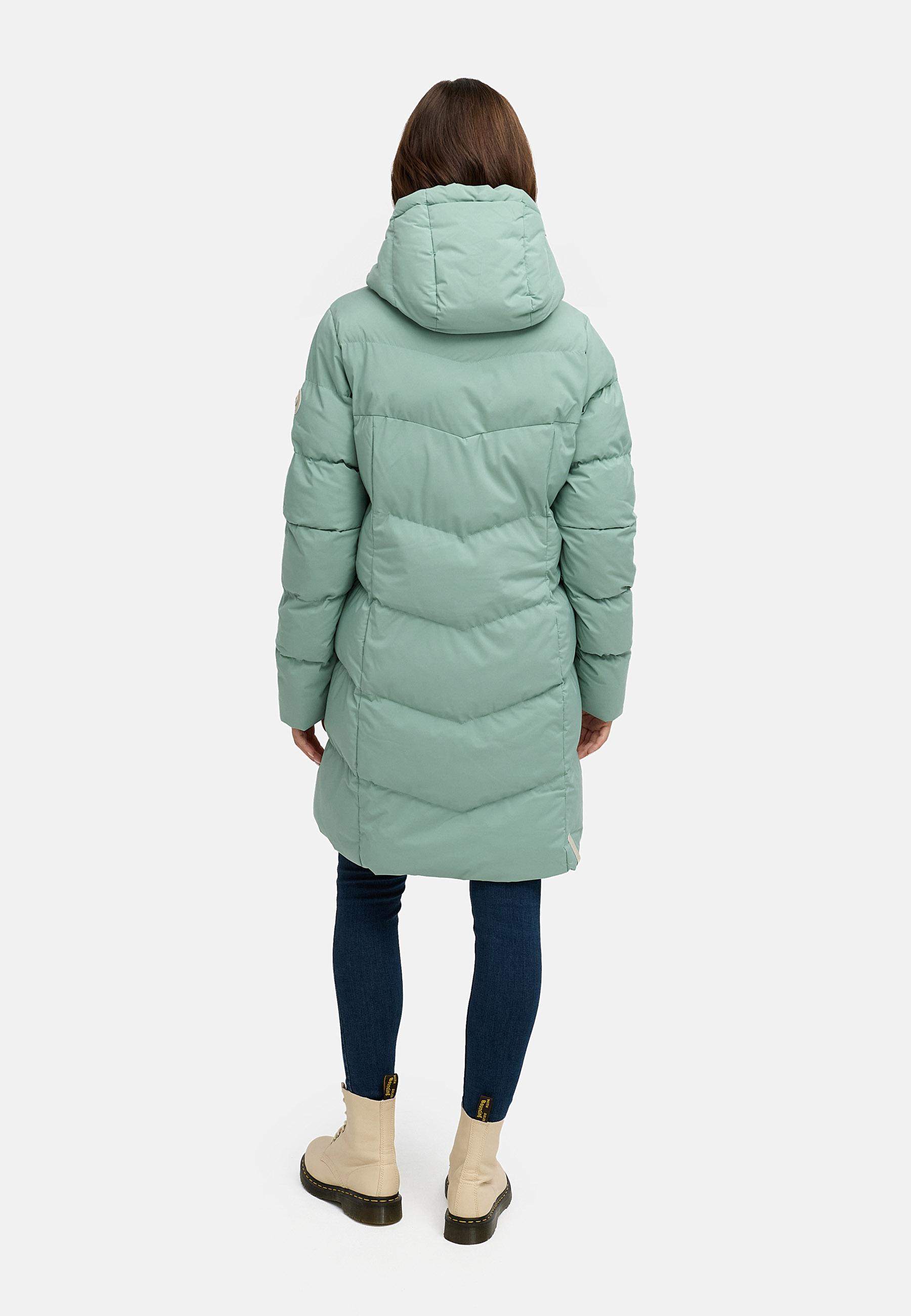 Wasserdichter Steppmantel "Pavla Soft YOUMODO" Dusty Green